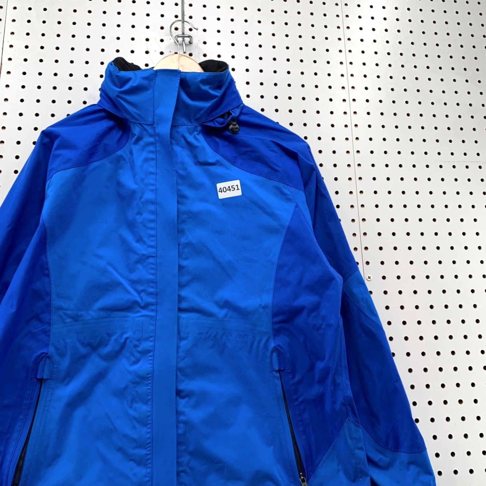 Vintage VINTAGE LL BEan Rain Coat Womens Medium Hooded Water Proof Blue Zip 22x27 Size M / US 6-8 / IT 42-44 - 7 Thumbnail