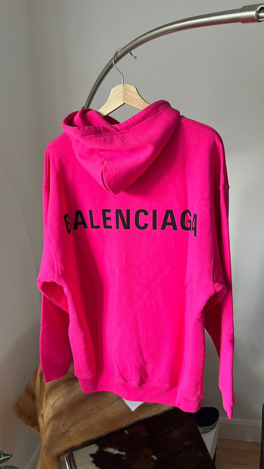 Balenciaga hoodie back logo best sale