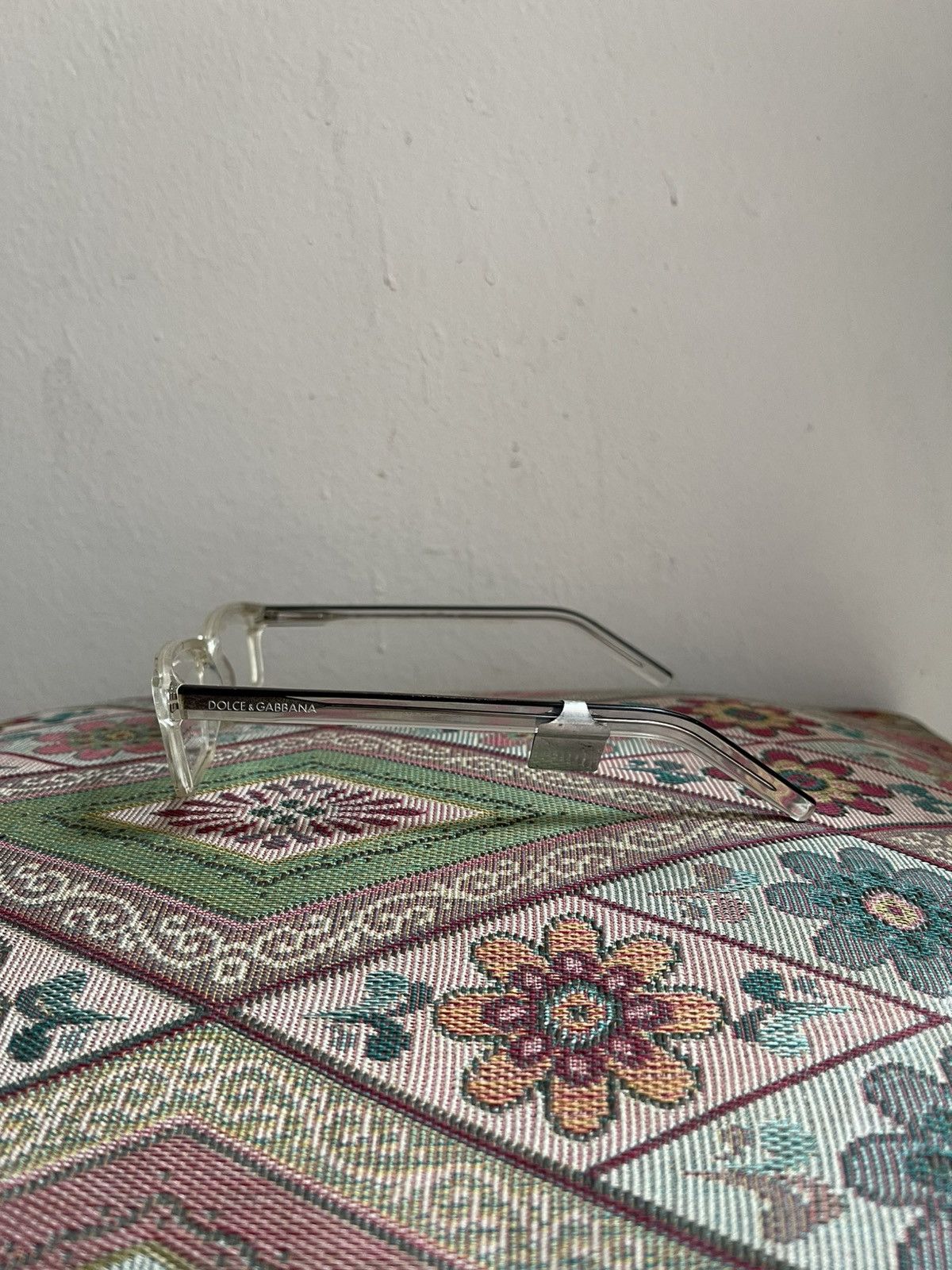 Dolce & Gabbana Dolce Gabbana Transparent Bayonetta Glasses Size ONE SIZE - 2 Thumbnail