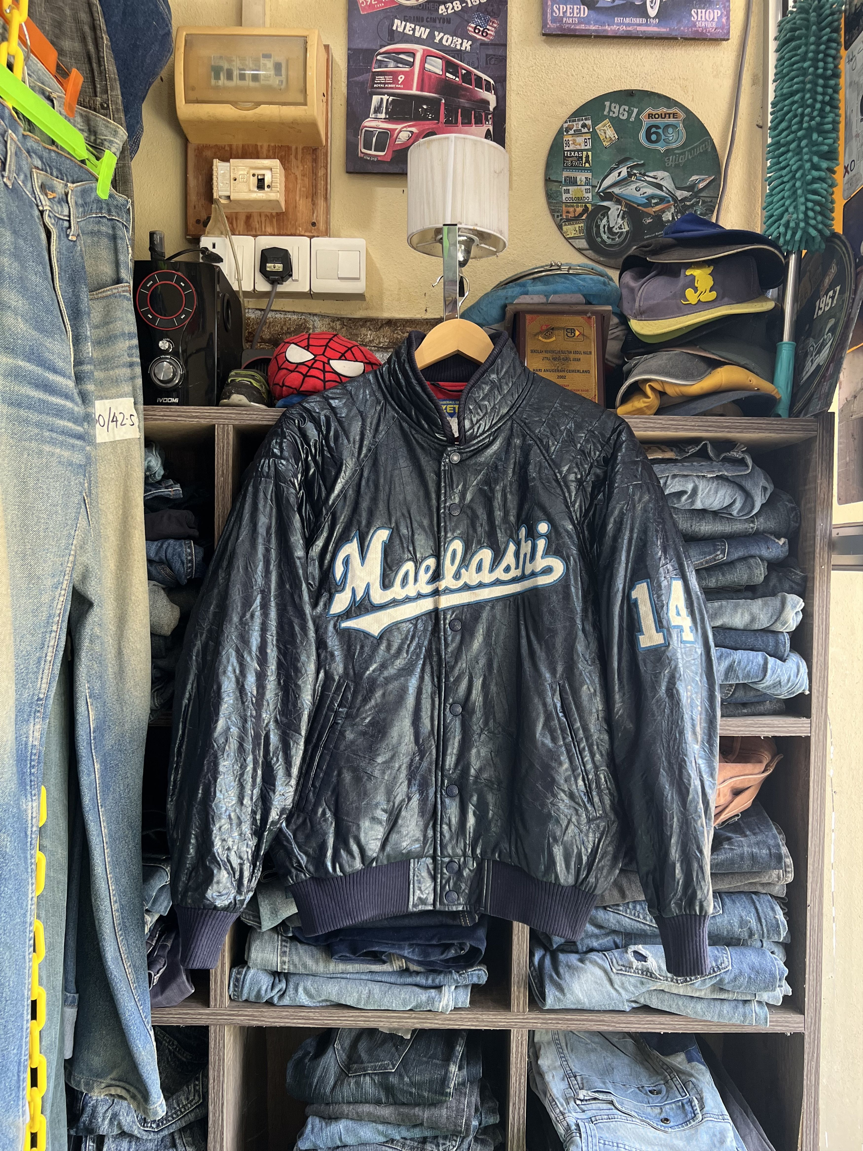 Other 🔥Vintage Zett Jaspo Baseball Gear Button Jacket Size US L / EU 52-54 / 3 - 17 Thumbnail