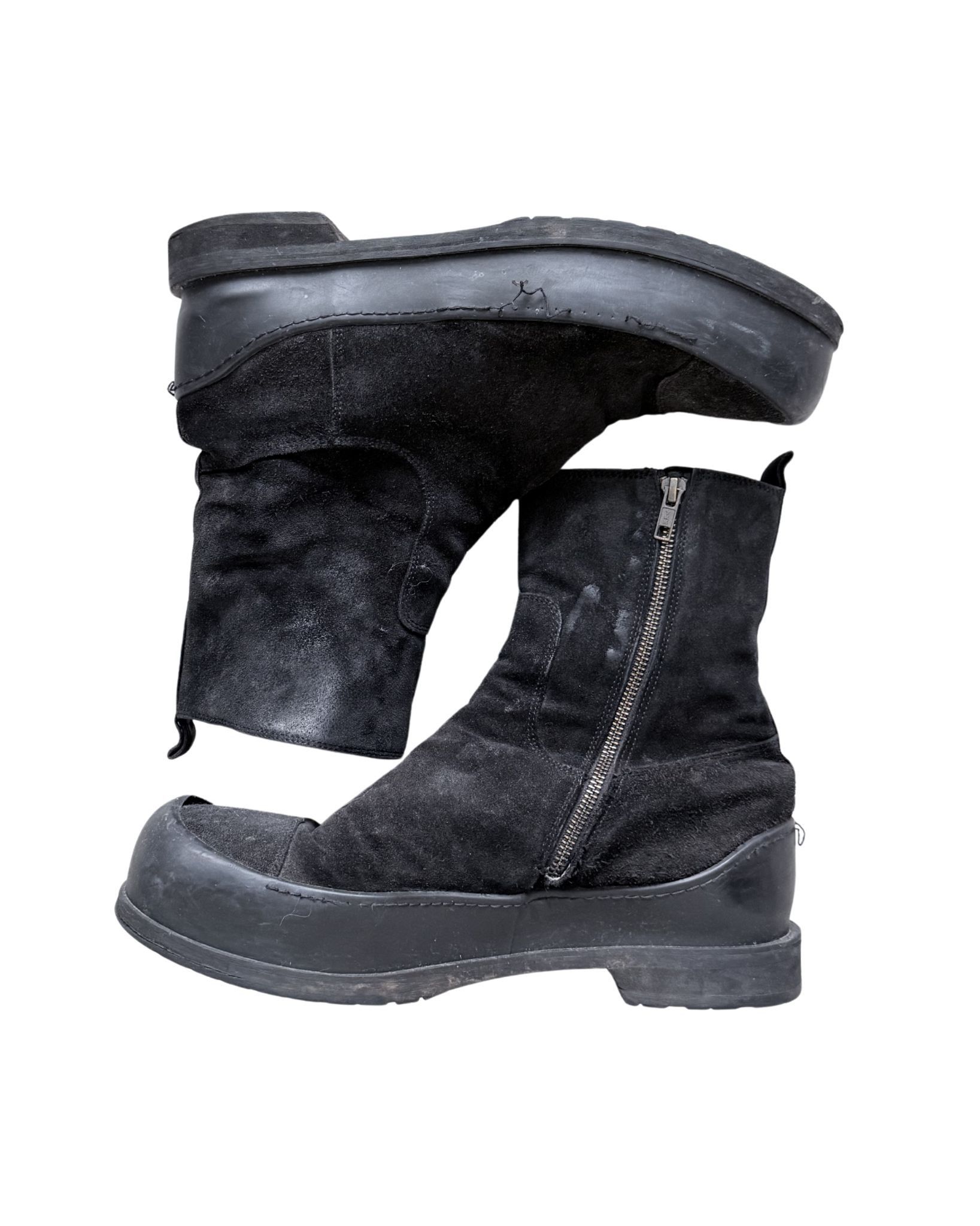 Ann Demeulemeester zipper boots