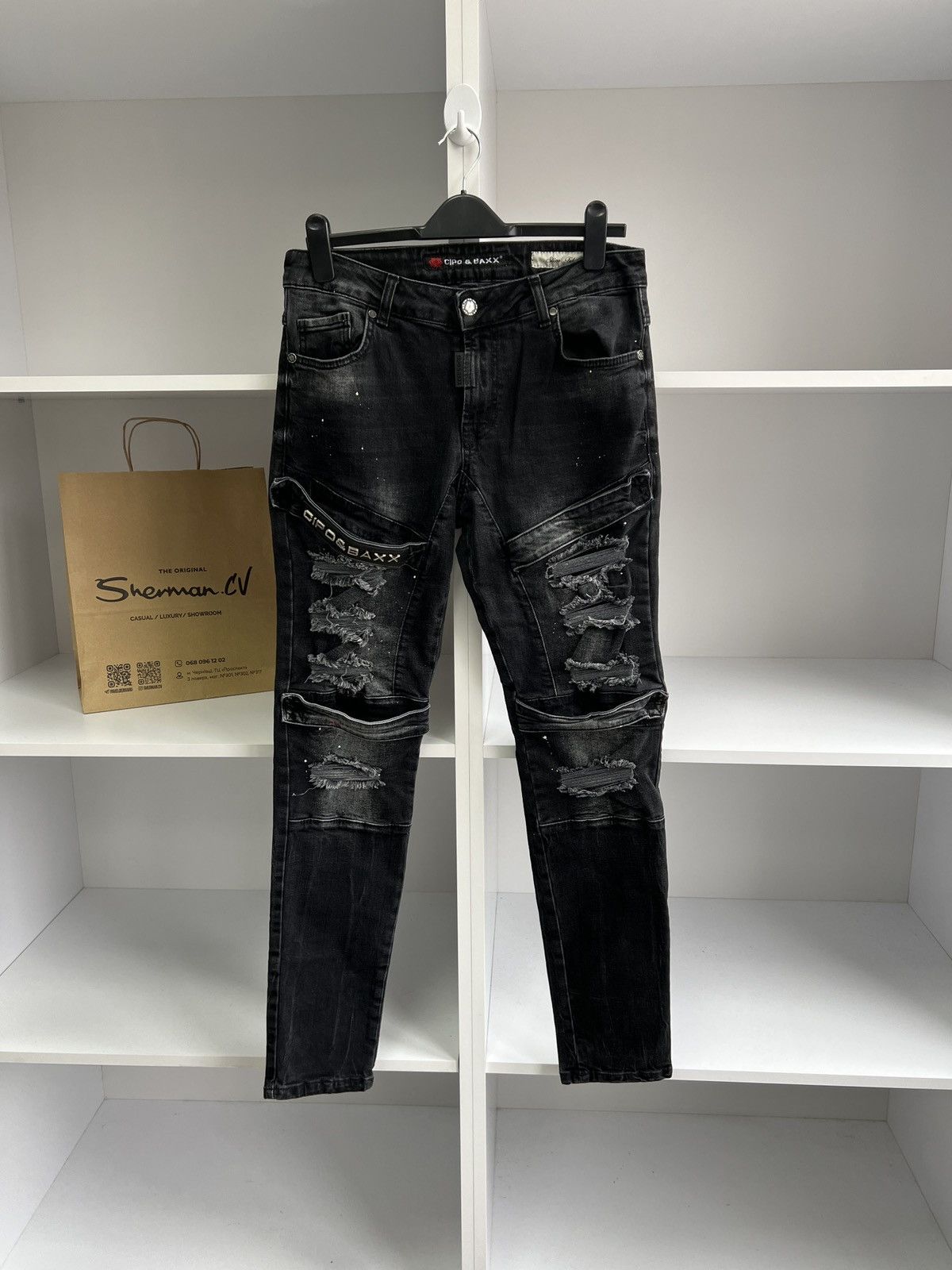 Japanese Brand × Vintage Vintage CipoBaxx Archival Japanese Style Pants Size US 32 / EU 48 - 3 Thumbnail
