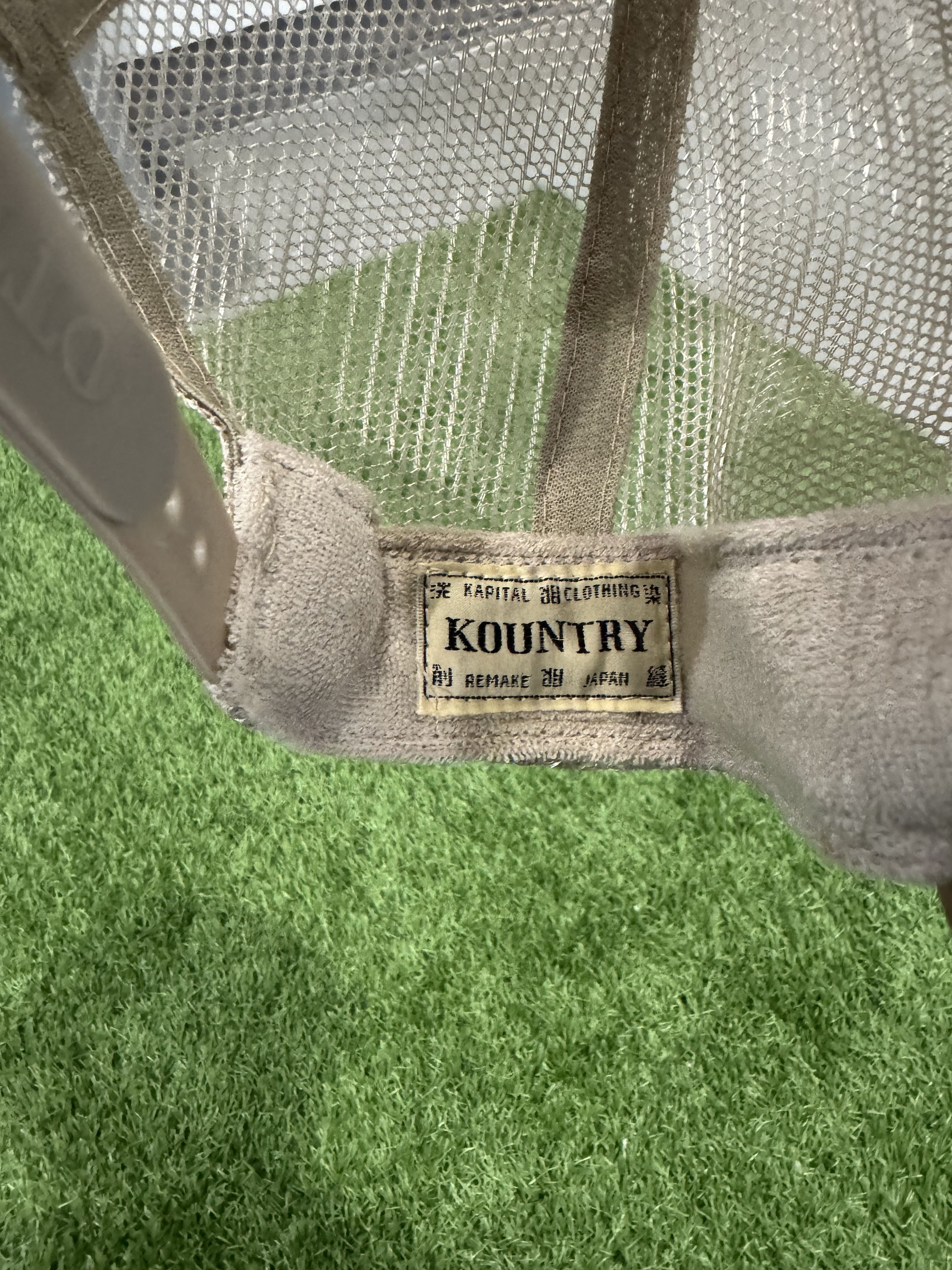 Kapital Kountry Kapital Kountry Dirty Shrink Trucker Hat Size ONE SIZE - 2 Thumbnail