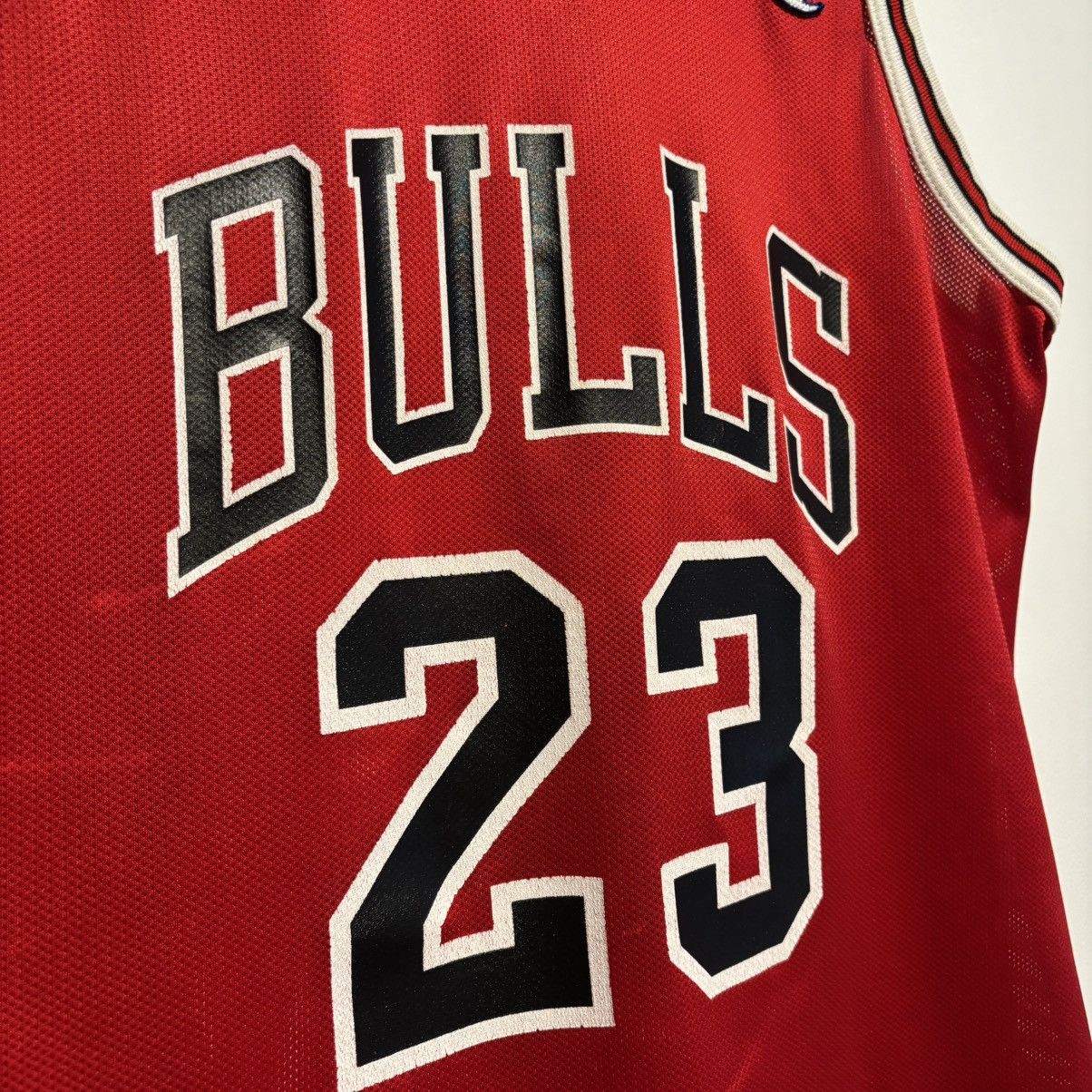 Champion Authentic 1992 Michael Jordan Champion Jersey 44 Red Vintage Size US M / EU 48-50 / 2 - 5 Thumbnail