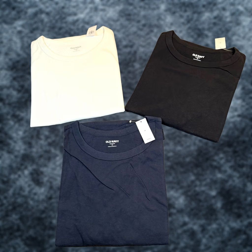 Old Navy Old Navy Everywear T Shirt Womens 2X Multicolor 3 Piece Set Cotton Crew Neck NWT Size XXL / US 16-18 / IT 52-54 - 1 Thumbnail