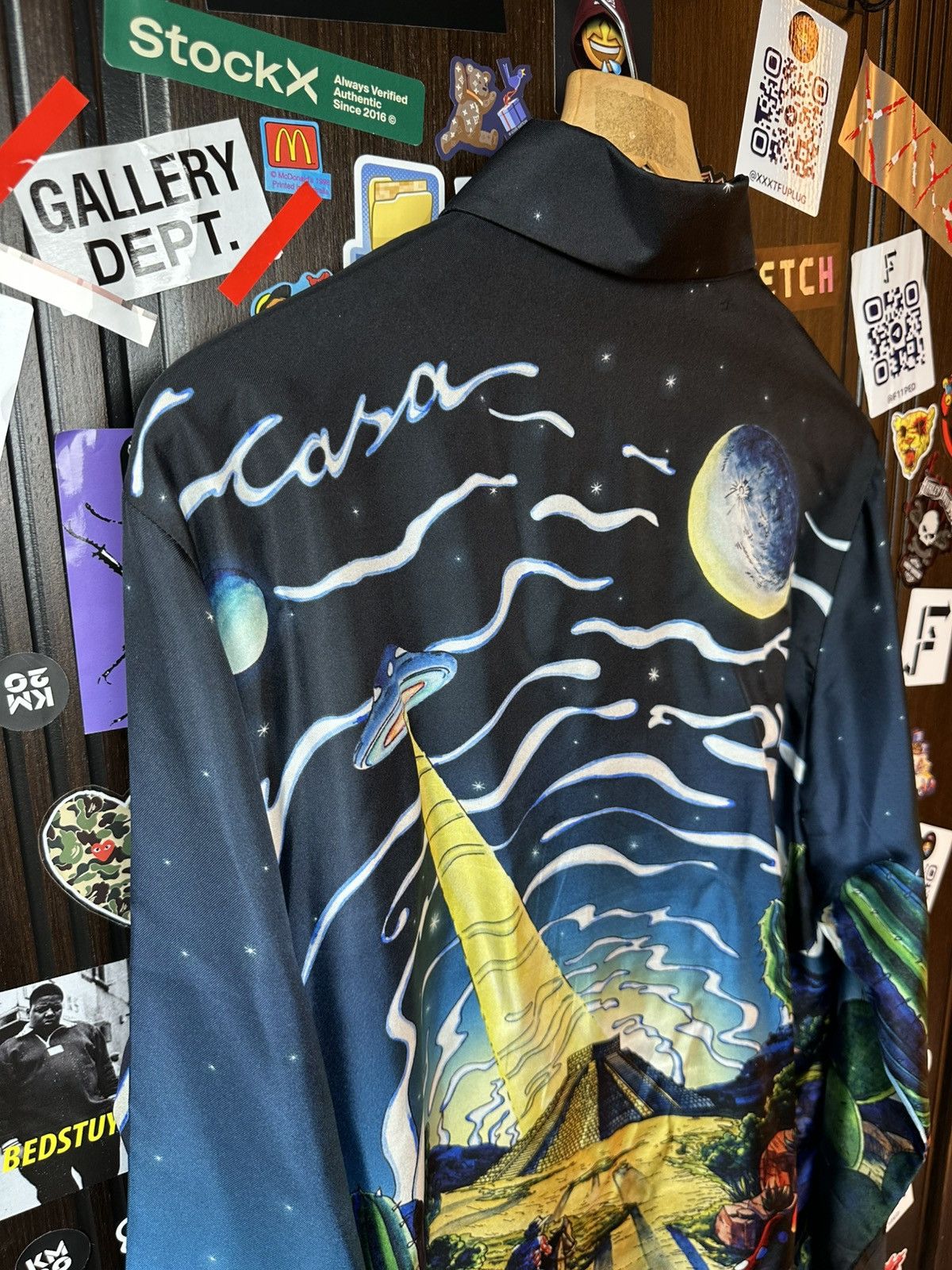 Casablanca Casablanca UFO Cowboy De L’Espace Silk Shirt Size US M / EU 48-50 / 2 - 6 Thumbnail