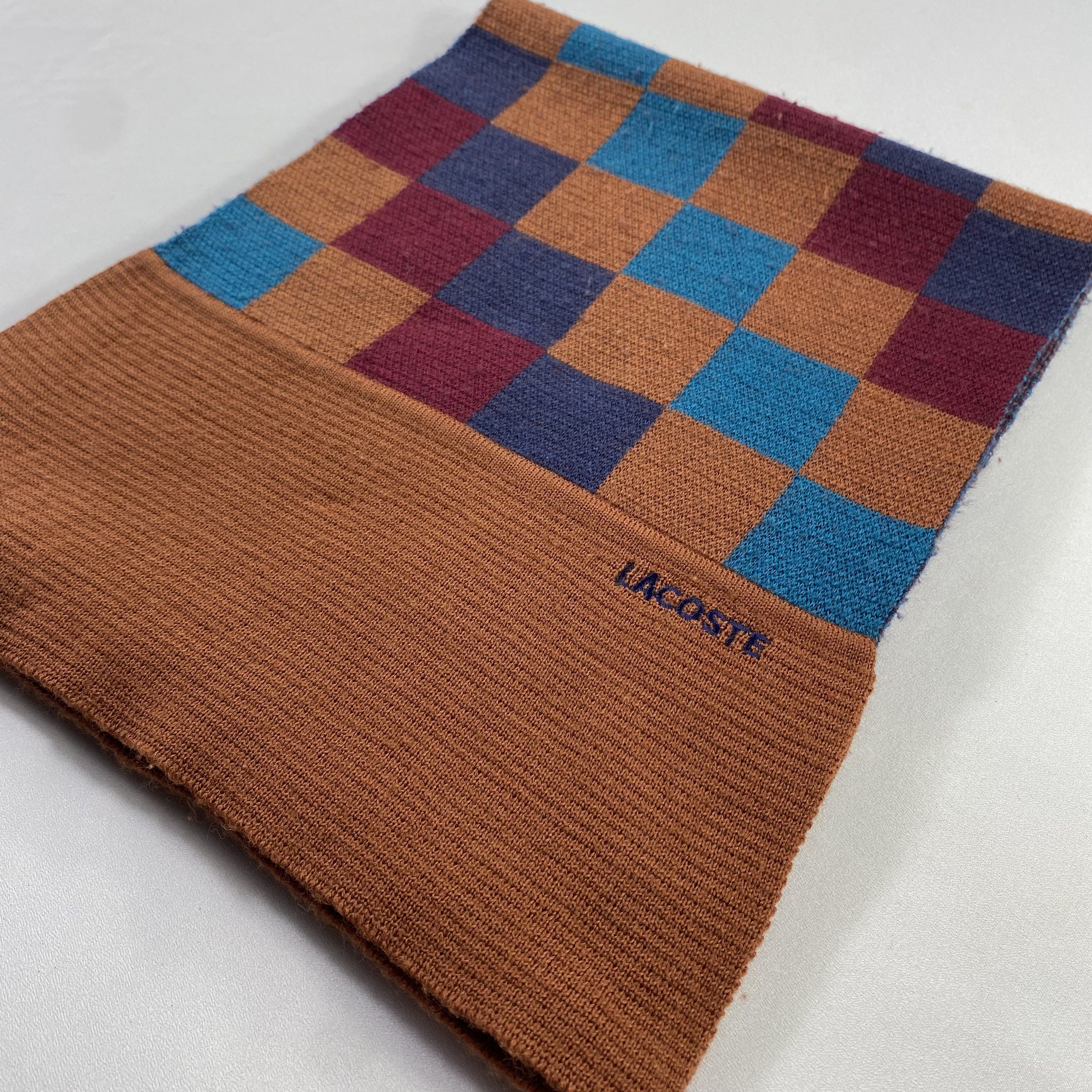 Lacoste Lacoste Scarf Neck Wrap Wool Muffler Size ONE SIZE - 4 Thumbnail