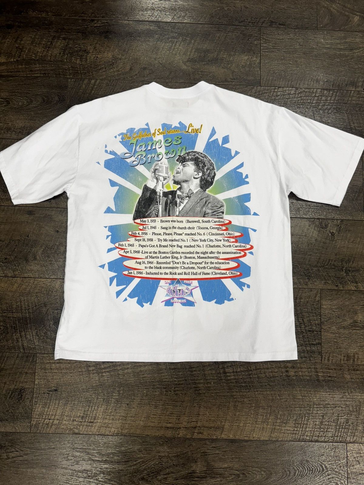 Barriers “James Brown” Tee Size US XXL / EU 58 / 5 - 3 Thumbnail