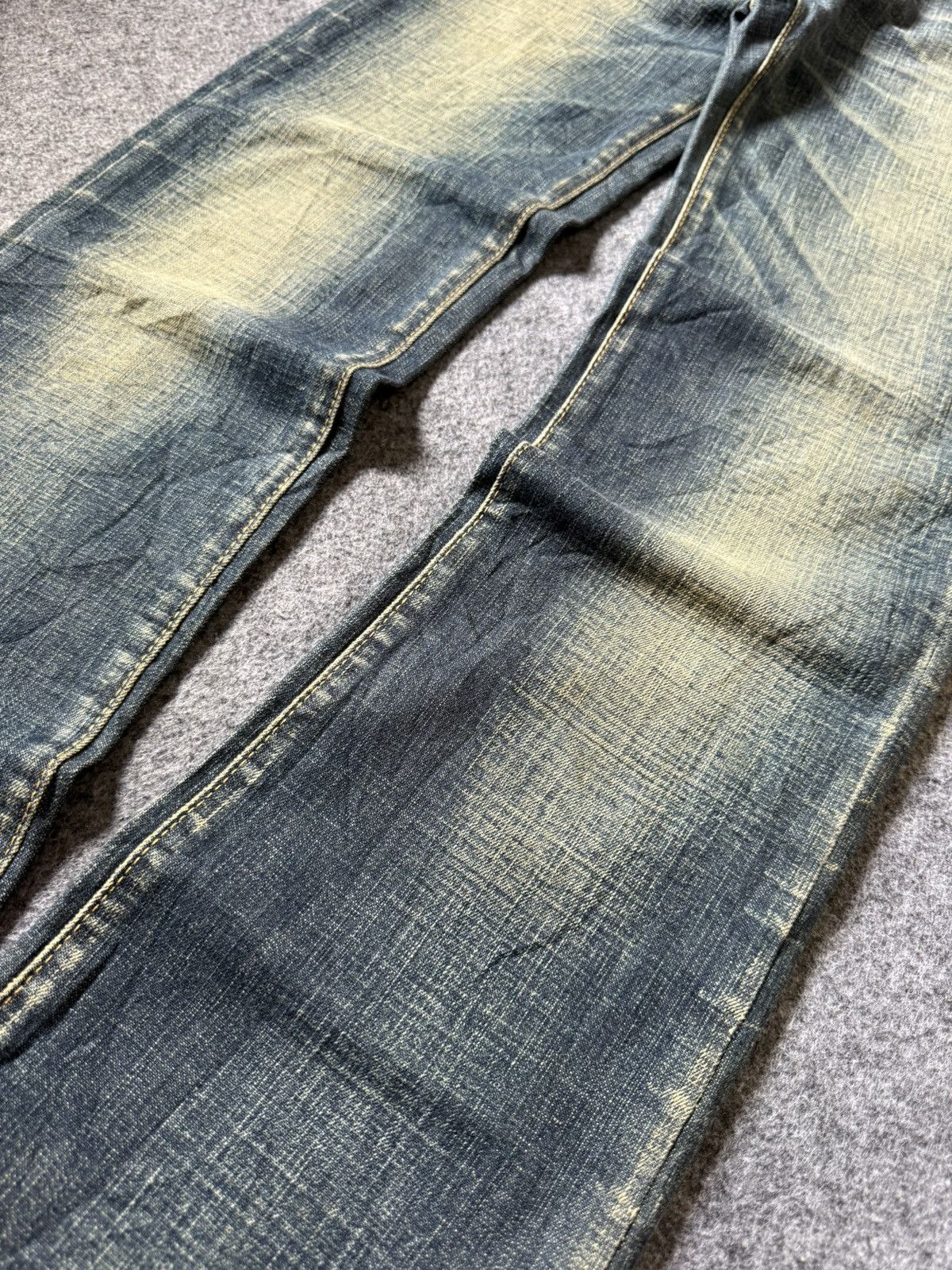 G-Star G Star Raw Para Espana Mud Wash Flare Low Rise Jeans Size US 27 - 8 Thumbnail