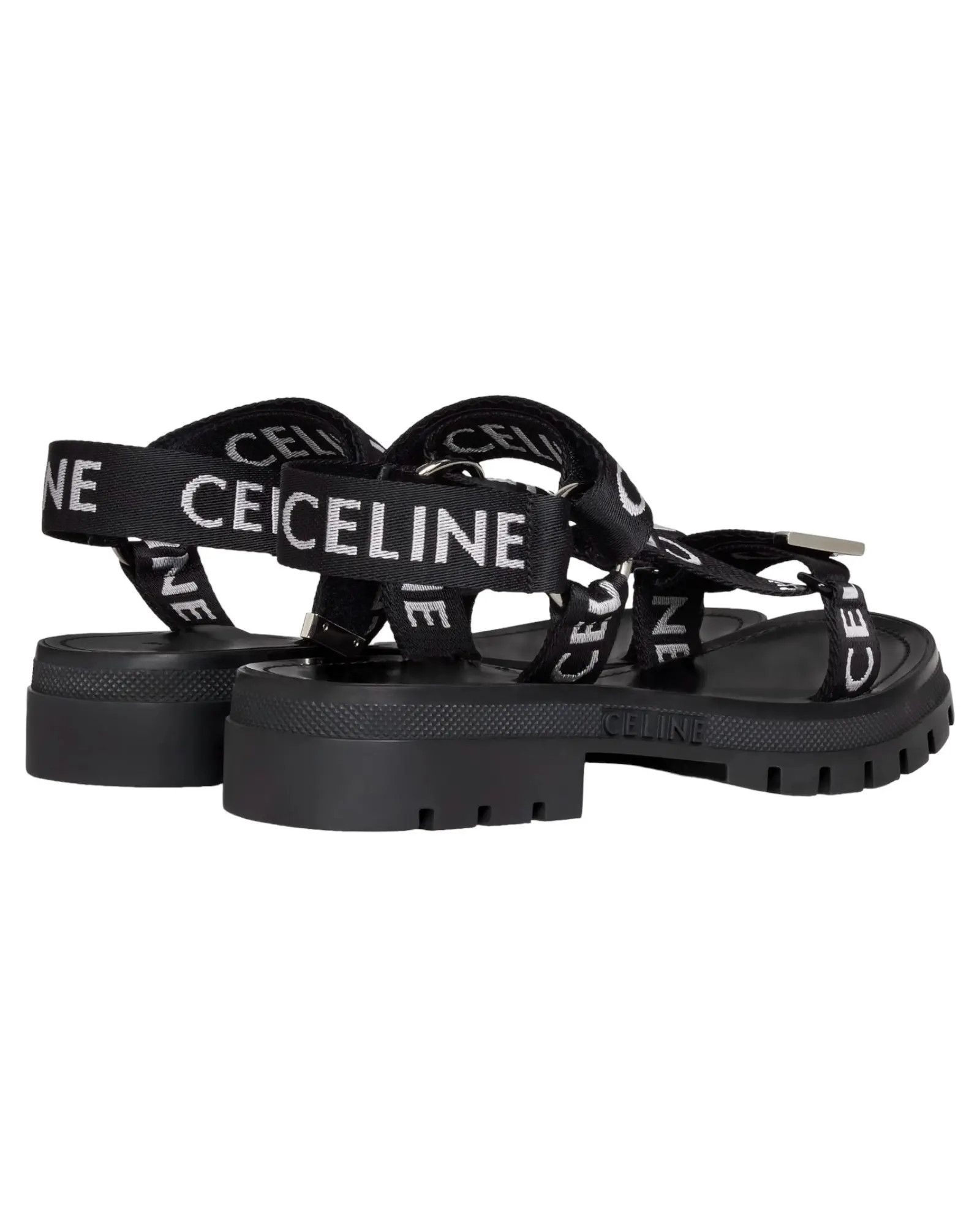Celine o1bcso1str0225 346742208C Strappy Sandals in Black Size US 6 / EU 39 - 3 Thumbnail