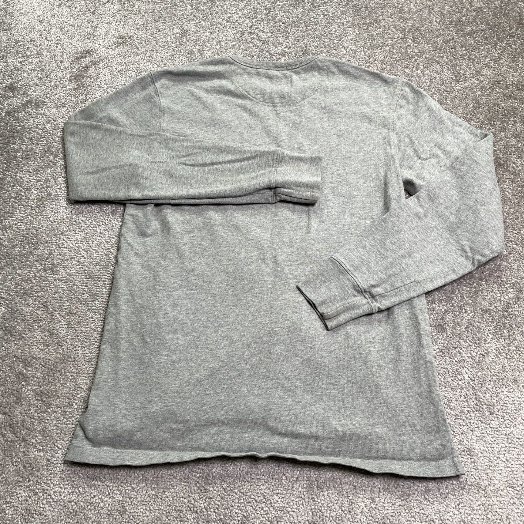 Vissla Vissla Crew Neck Pullover Shirt Men Small Gray Cotton Long Sleeve Casual Outdoor Size US S / EU 44-46 / 1 - 2 Thumbnail