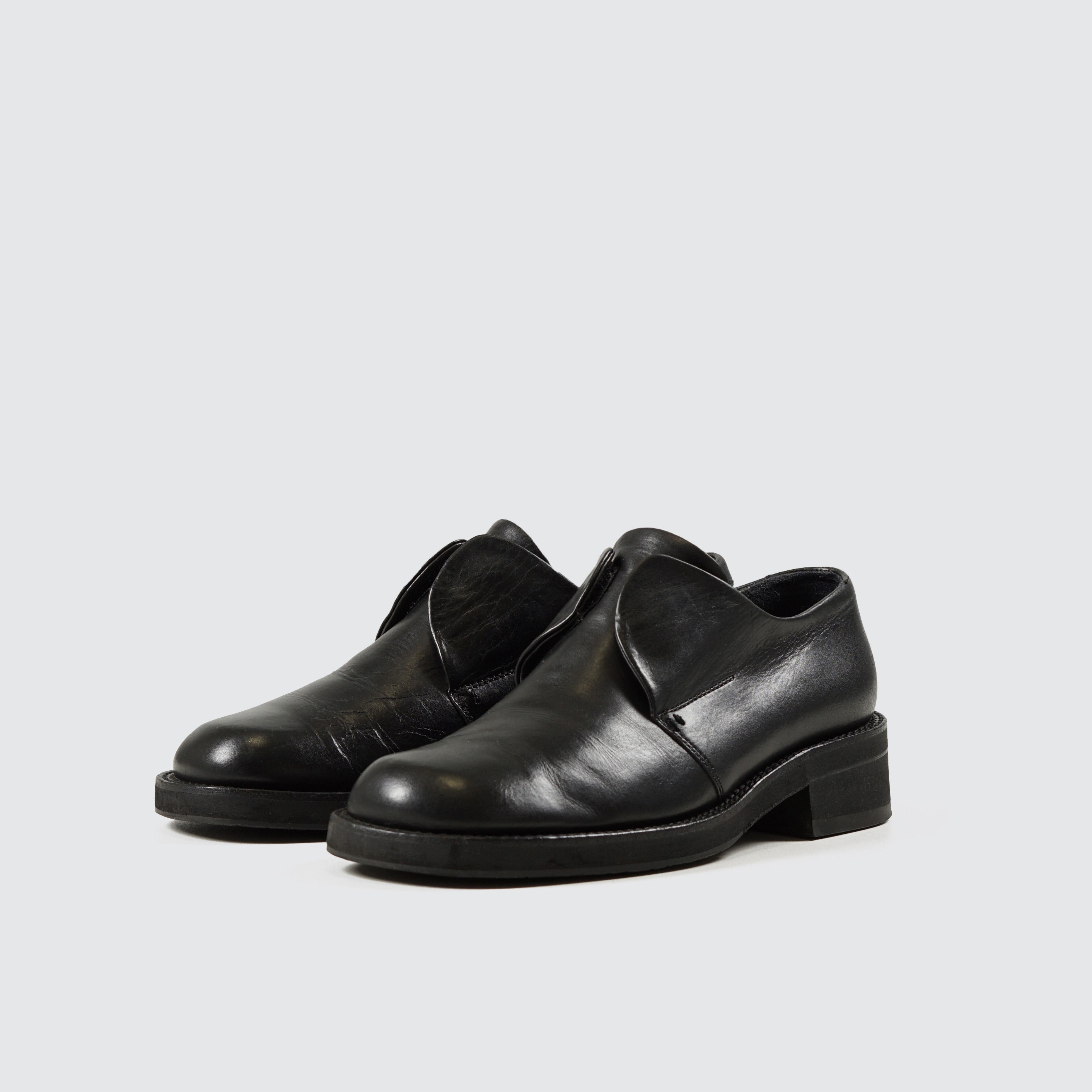 Kansai Yamamoto Kansai Yamamoto vintage fold-over leather shoes Size US 6.5 / EU 39-40 - 1 Thumbnail