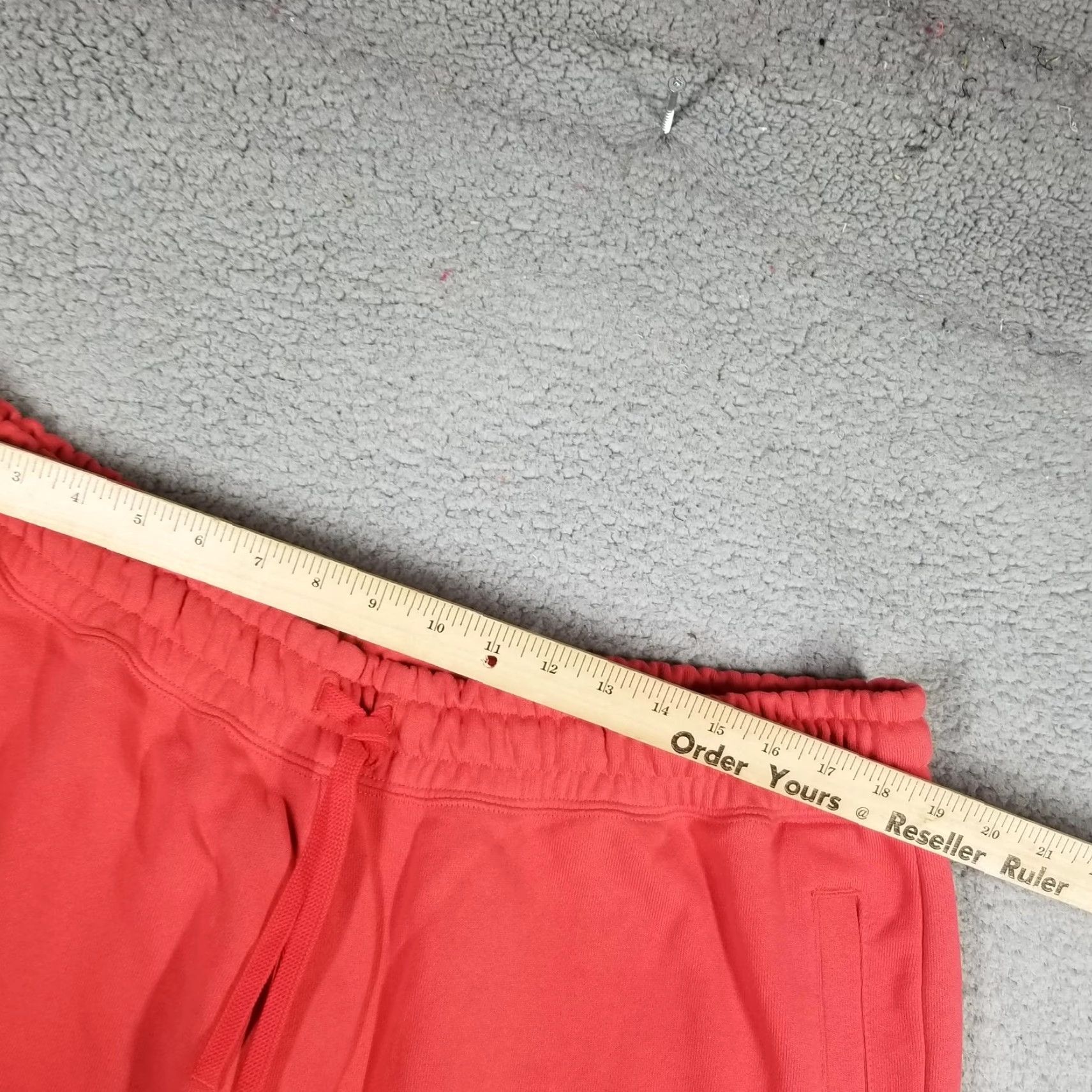 Nike NIKE Air Jordan Essentials Lobster Flight Jogger Sweatpants Women Plus 1X Red Basketball Casual Size 40" / US 18 - 4 Thumbnail