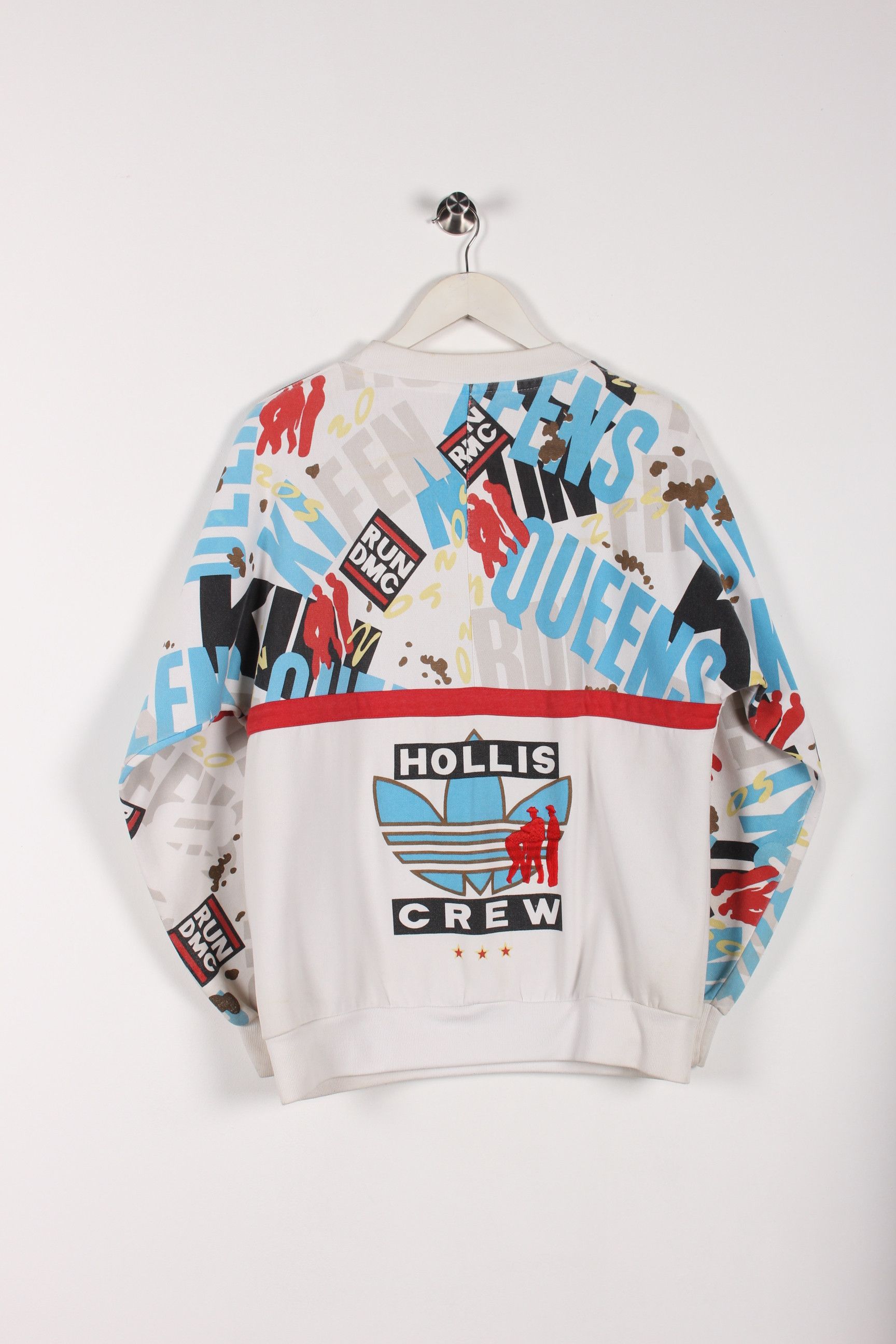 Adidas 80's Ultra Rare Adidas Run DMC Hip Hop Graphic Sweatshirt Size US M / EU 48-50 / 2 - 7 Thumbnail