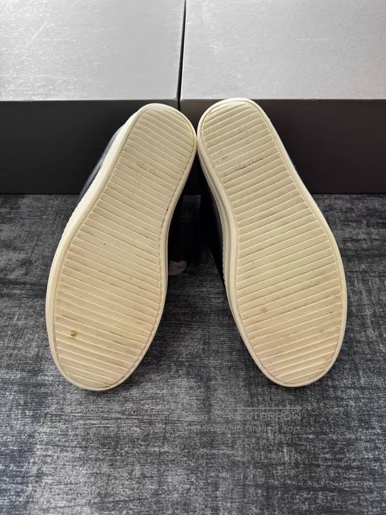 Rick Owens RICK OWENS Black Pudgy Fat Laces Low-Top Chuck Taylor Brea Size US 12 / EU 45 - 8 Thumbnail