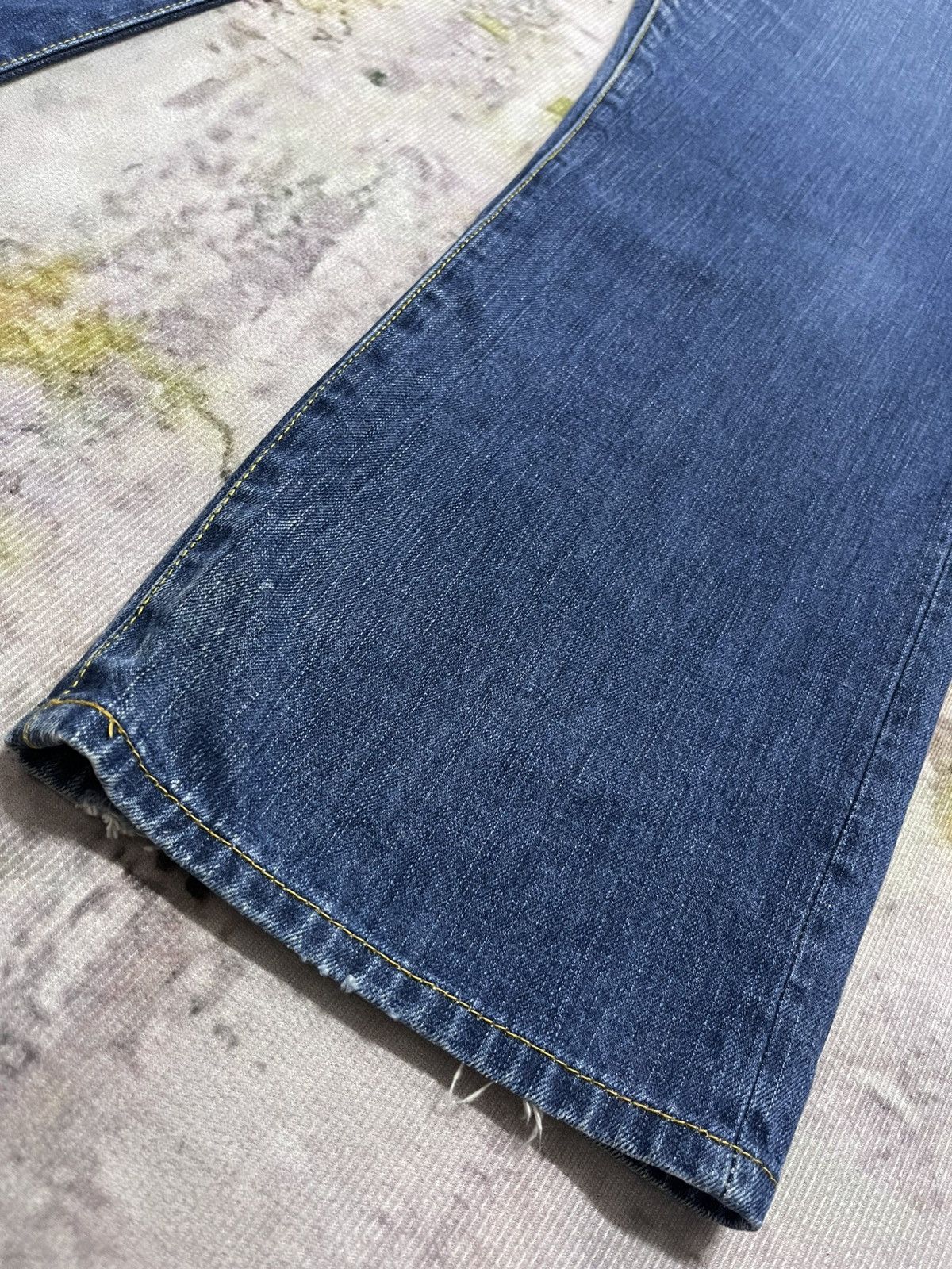 Japanese Brand Japanese Cune Embroidered Jeans Painted Size US 34 / EU 50 - 6 Thumbnail
