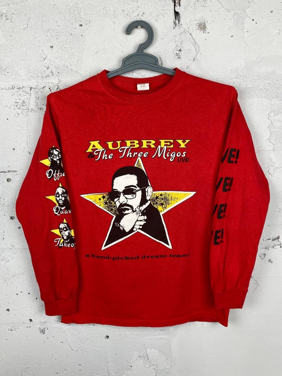 Drake × Rap Tees Drake scorpion tour aubrey the three migos 2018 raptee shirt Size US S / EU 44-46 / 1 - 1 Thumbnail