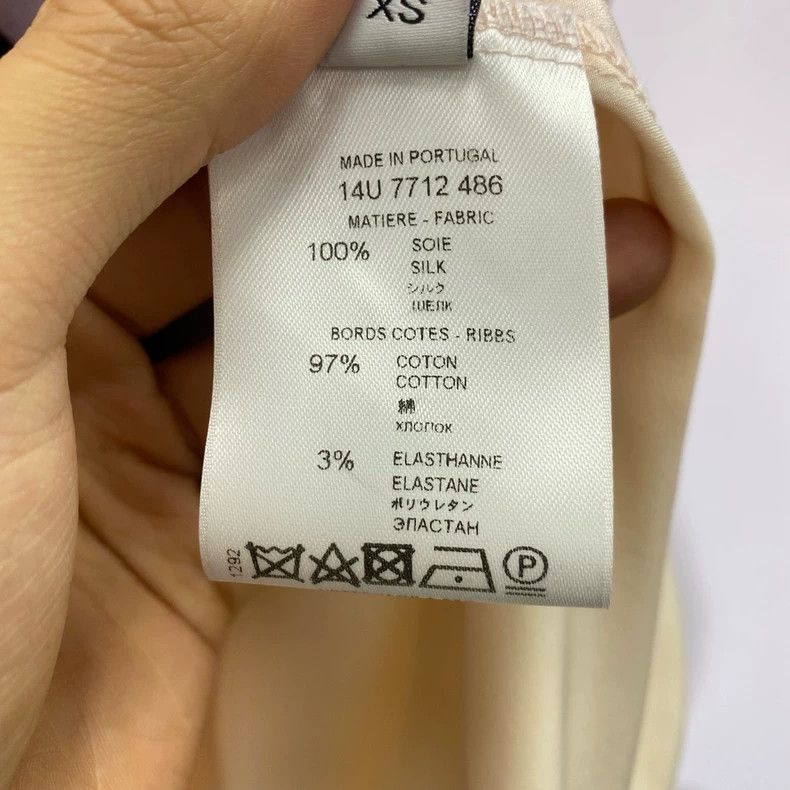 Givenchy Givenchy Light Pink Deer Silk Long Sleeve, XS size Size US XS / EU 42 / 0 - 5 Thumbnail