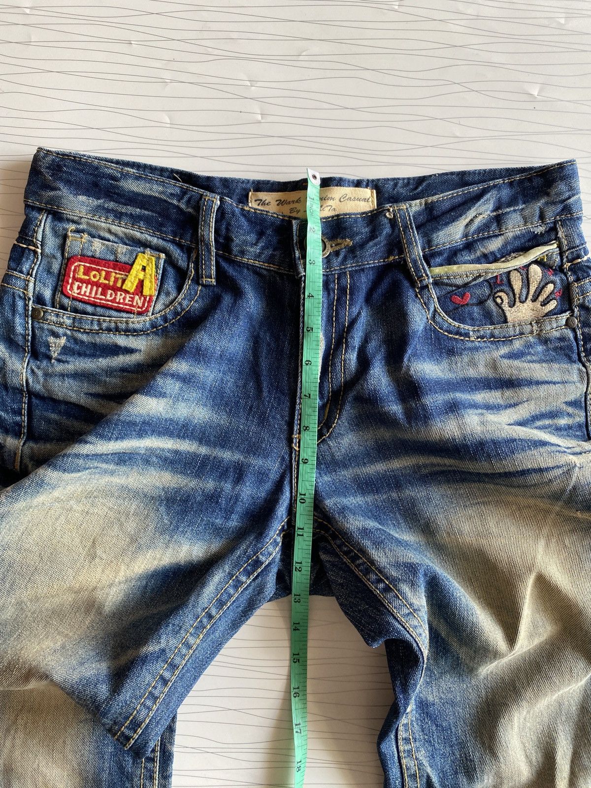 Lolita Jeans Rare Yoshitomo Nara X Lolita Jeans Children Play Size US 34 / EU 50 - 20 Thumbnail