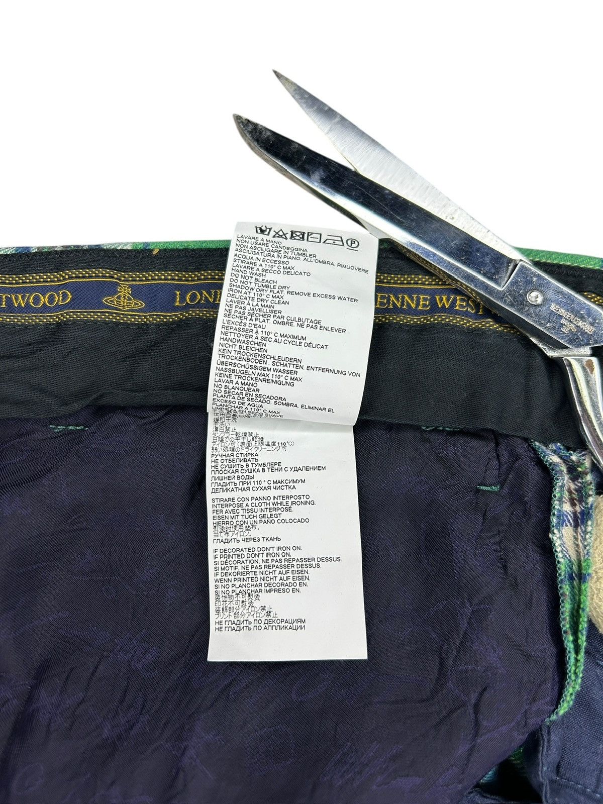 Vivienne Westwood S/S 19 Tartan Trousers Size US 32 / EU 48 - 7 Thumbnail