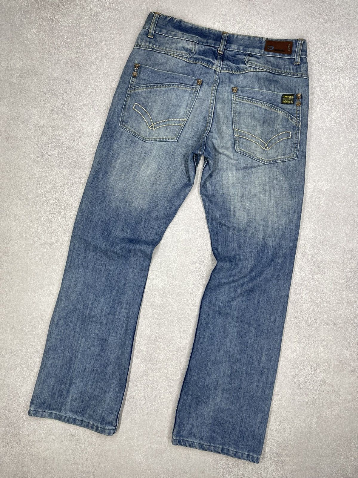 Vintage Diesel Dexter Denim Jeans Blue Y2K