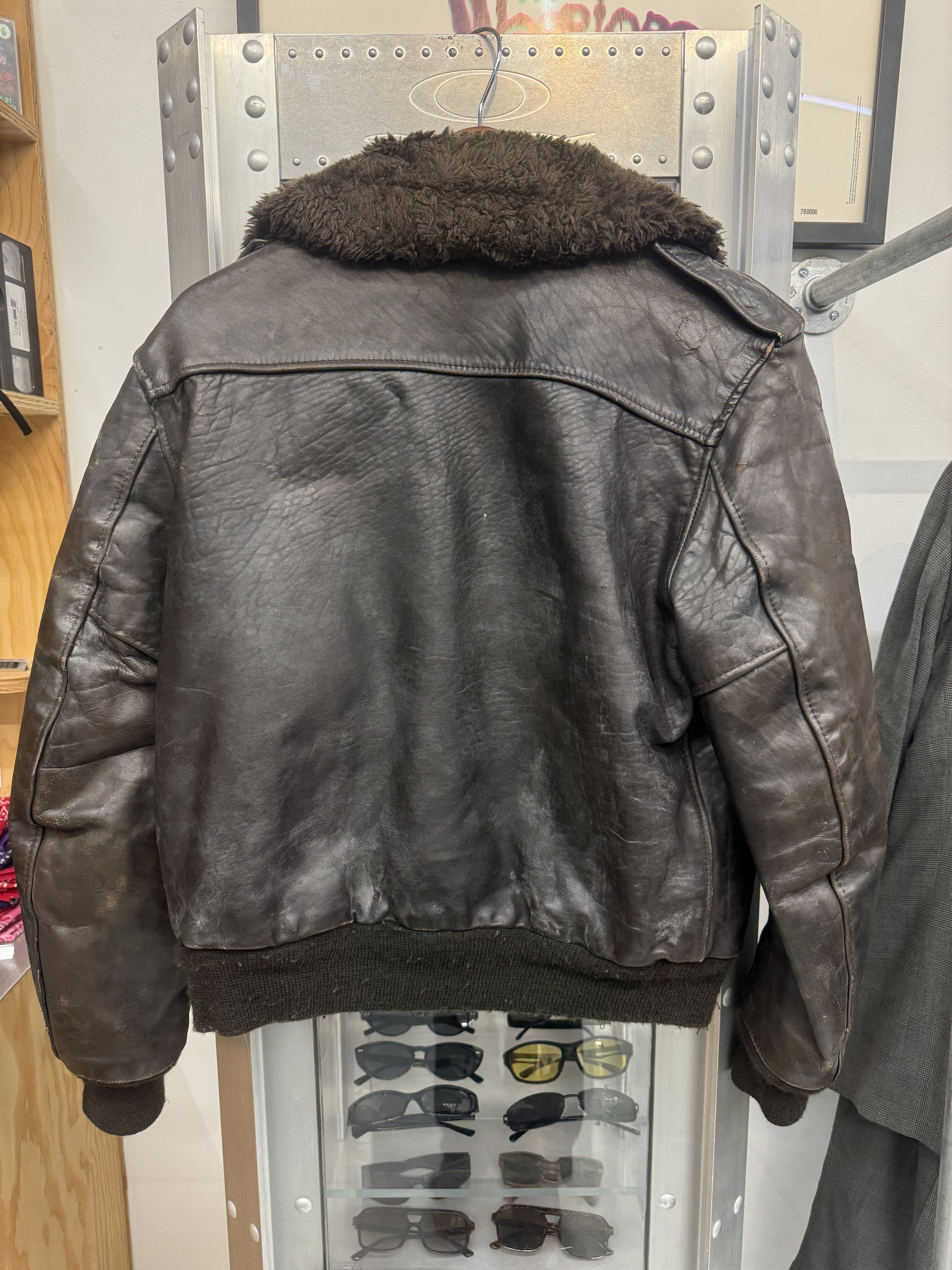 Other Vintage Leather Jacket Size US XS / EU 42 / 0 - 5 Thumbnail