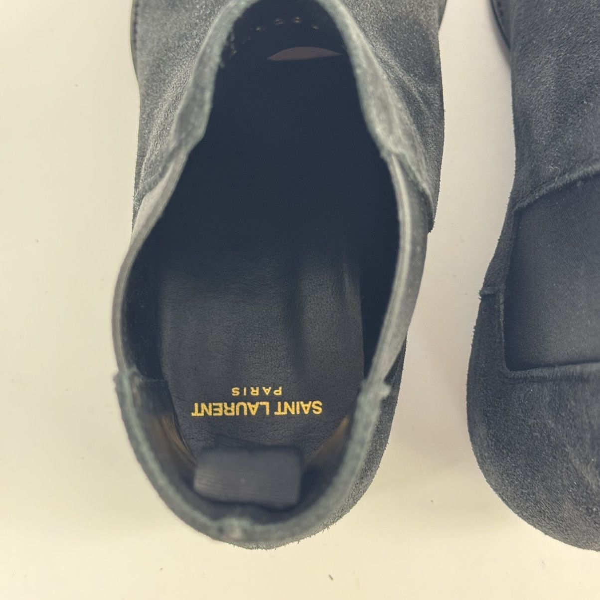 Saint Laurent Paris Suede Chelsea Boots Size US 9 / EU 42 - 15 Thumbnail