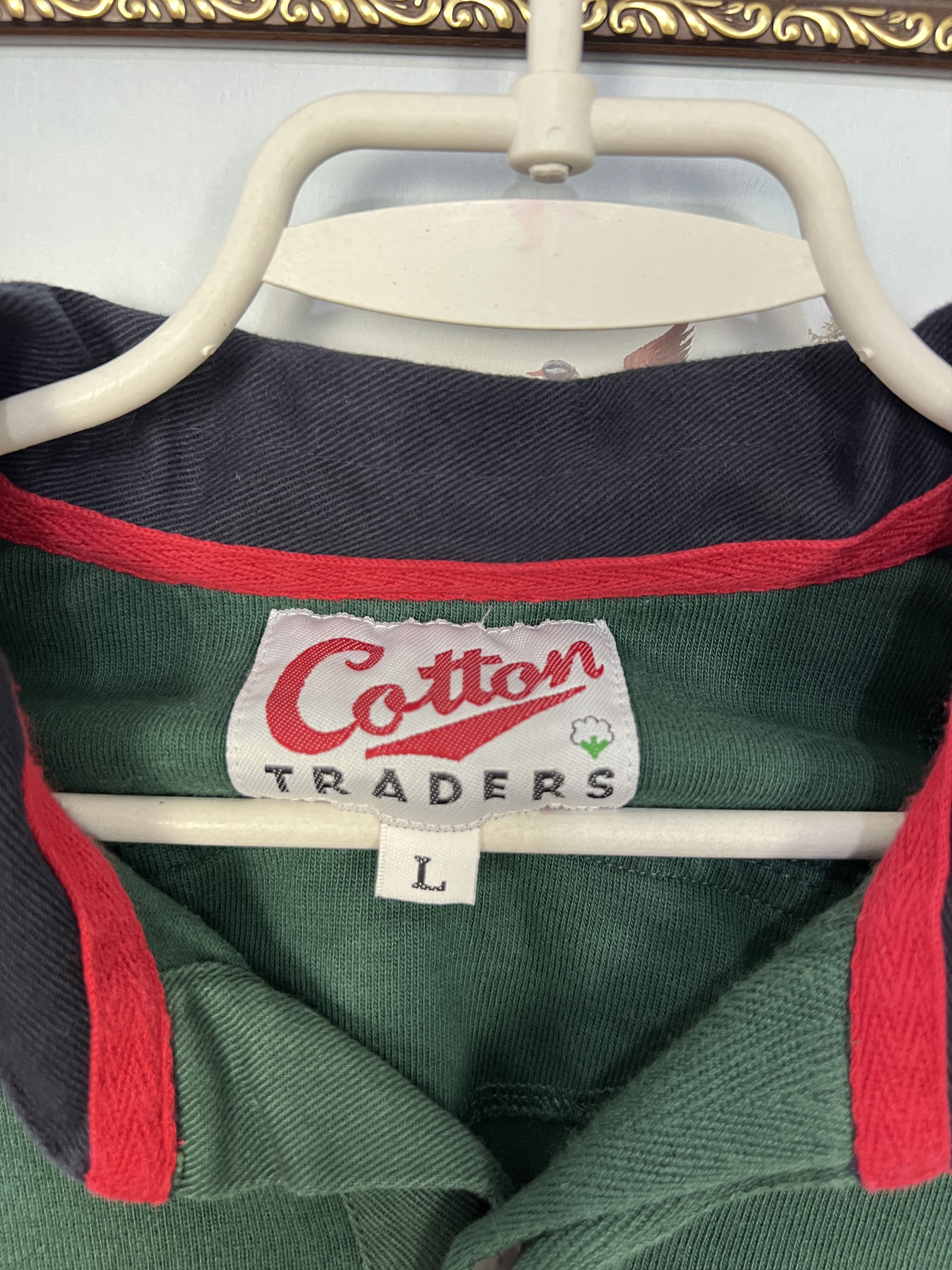 Cotton Traders Vintage 90's Cotton Traders London Irish Rugby Jersey Size US L / EU 52-54 / 3 - 8 Thumbnail