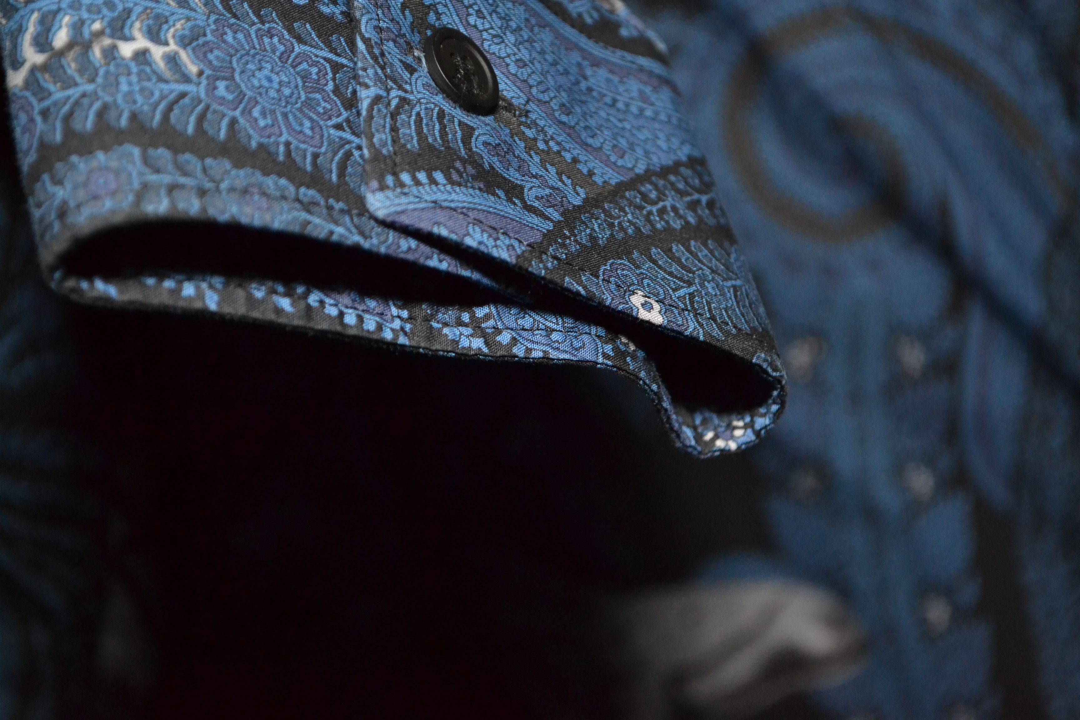 Givenchy Givenchy S/S 2015 Paisley Moth Button-up Shirt S-M 42 Size US M / EU 48-50 / 2 - 4 Thumbnail