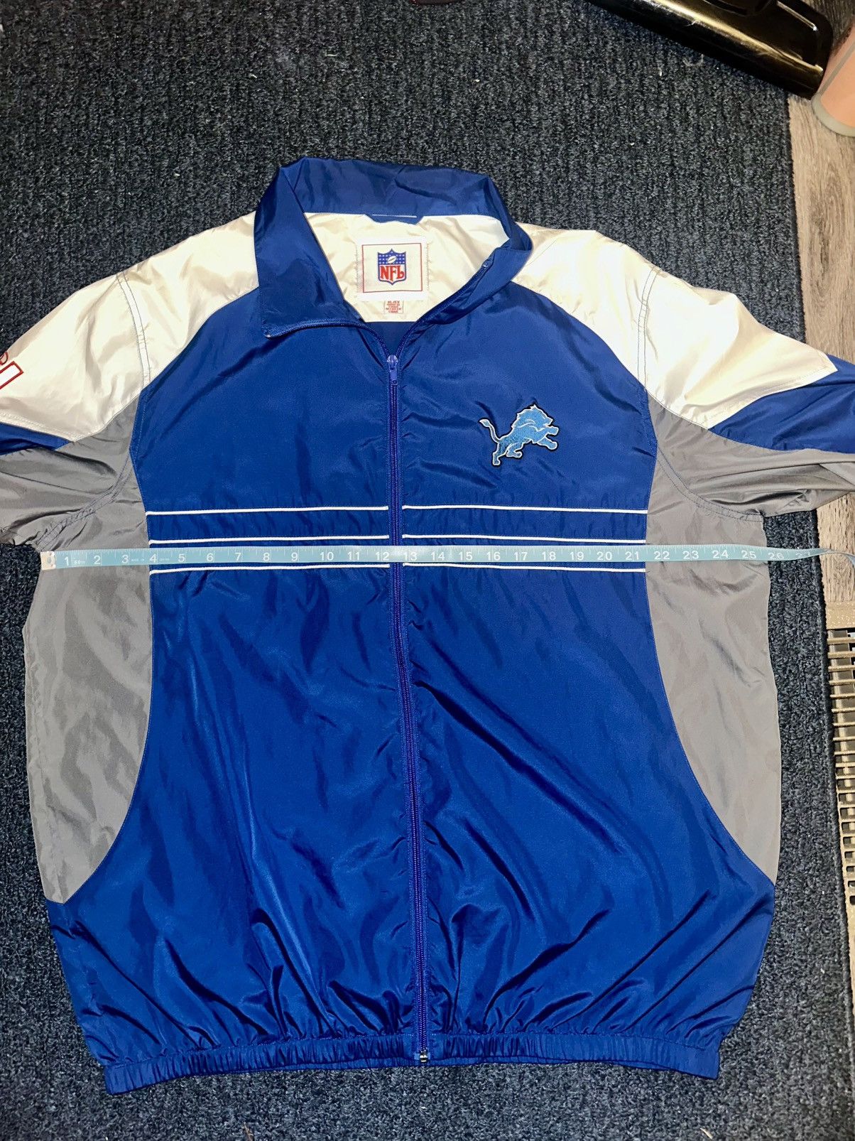 NFL Vintage NFL Detroit Lions Y2K Windbreaker Size US XL / EU 56 / 4 - 3 Thumbnail