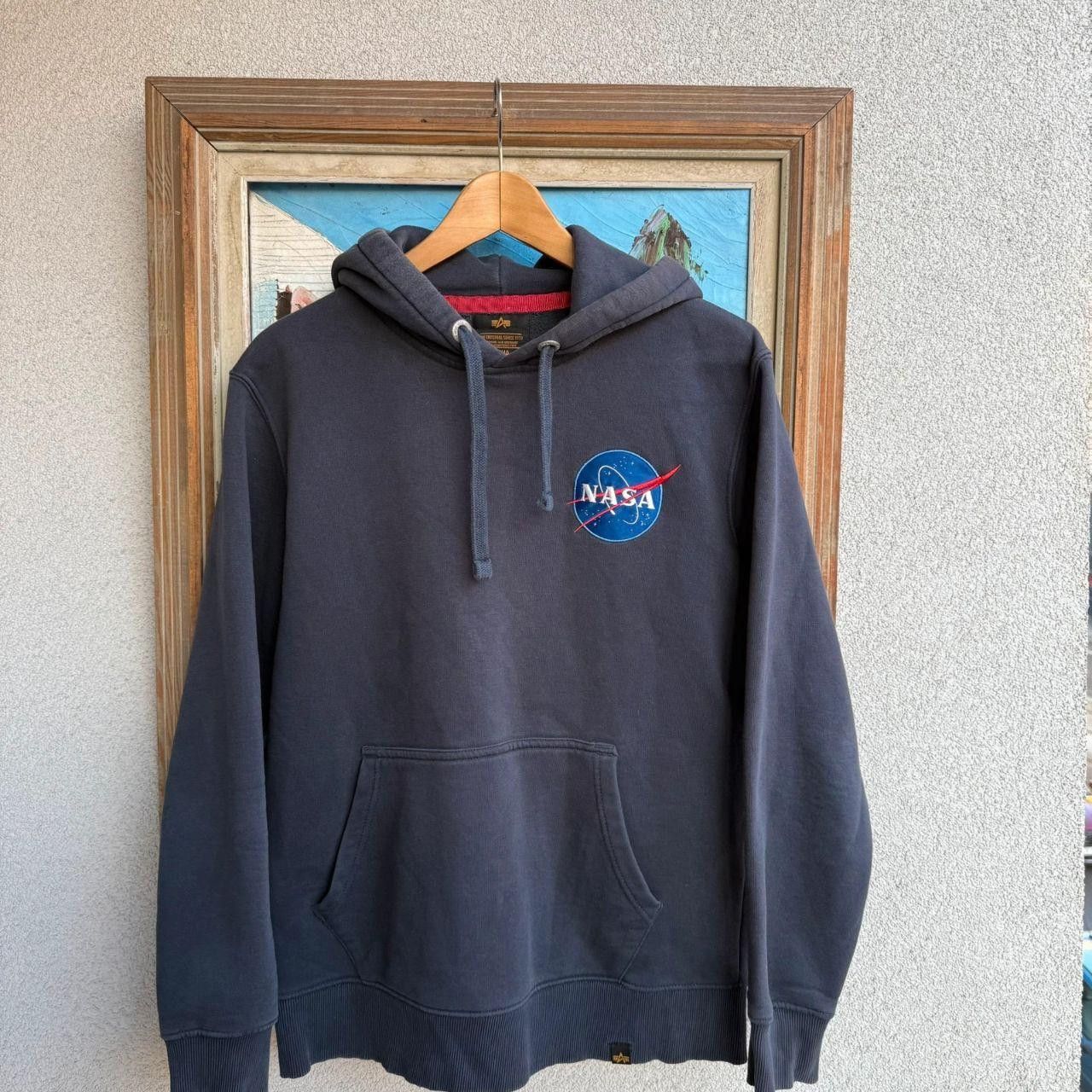 Alpha Industries Alpha Industries Hoodie Navy USA Nasa Size US M / EU 48-50 / 2 - 5 Thumbnail