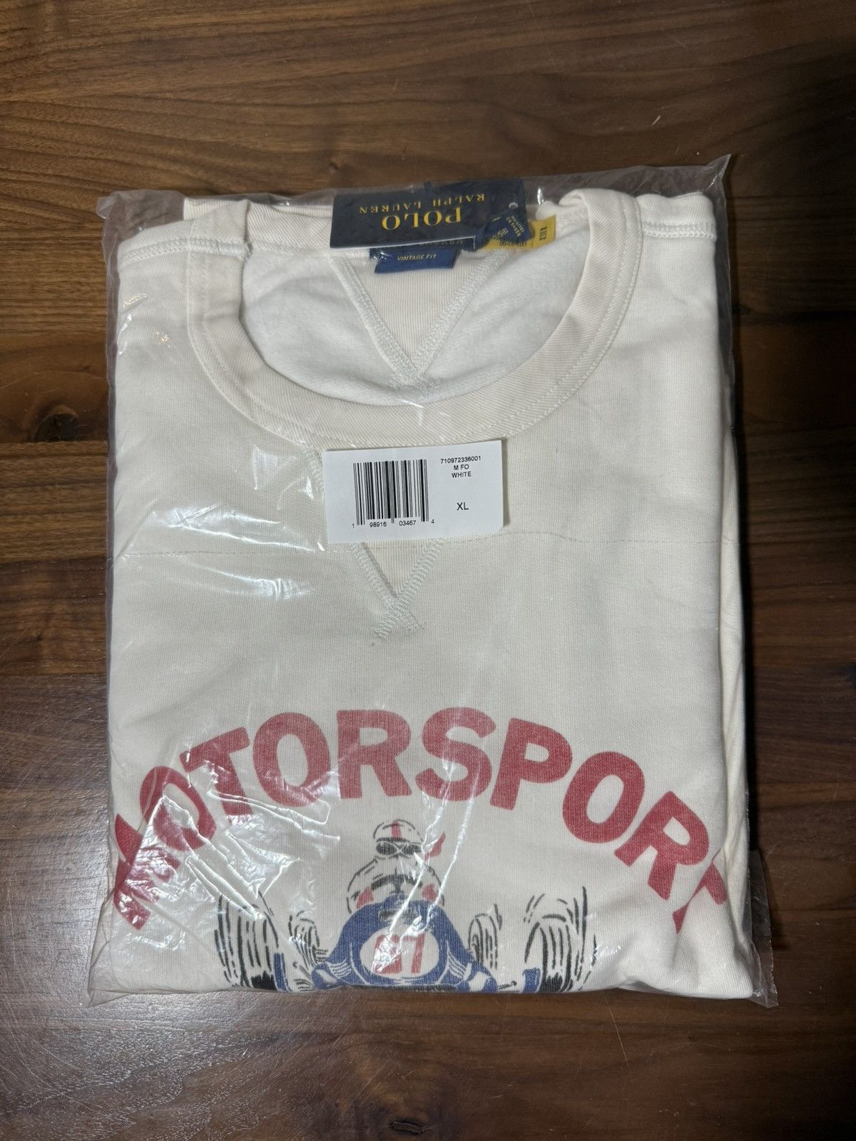 Polo Ralph Lauren Polo Ralph Lauren Vintage Fit Fleece Graphic Sweatshirt XL Size US XL / EU 56 / 4 - 6 Thumbnail