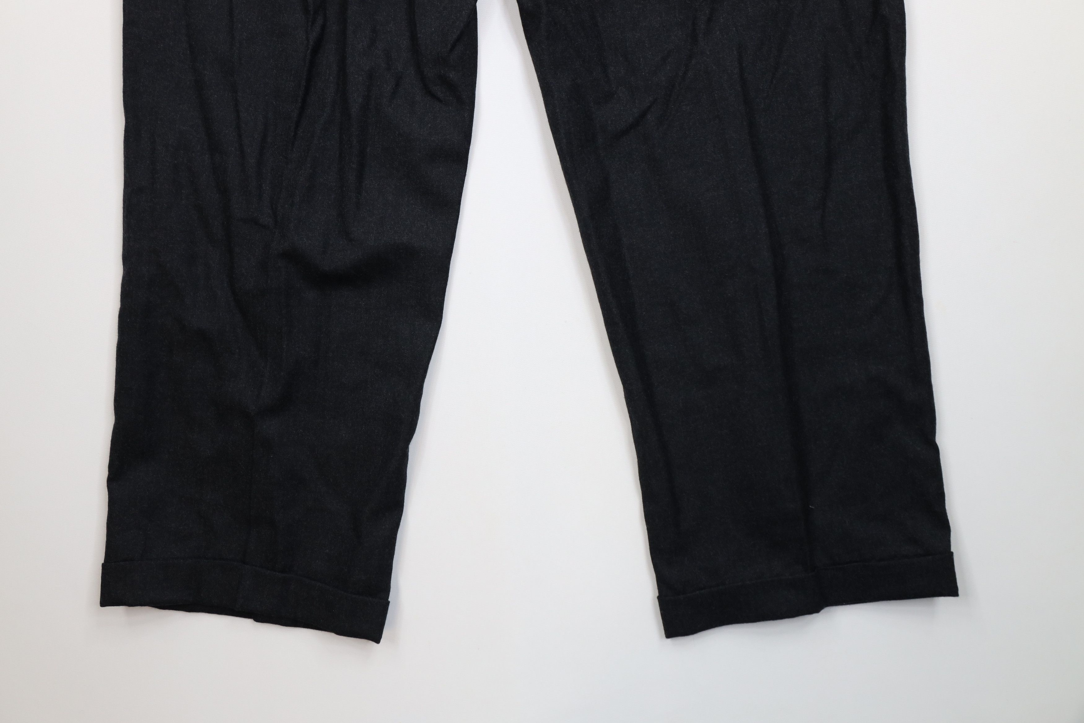 Orvis Deadstock Vintage 90s Y2K Orvis Wide Leg Chino Pants Gray Size US 38 / EU 54 - 12 Thumbnail