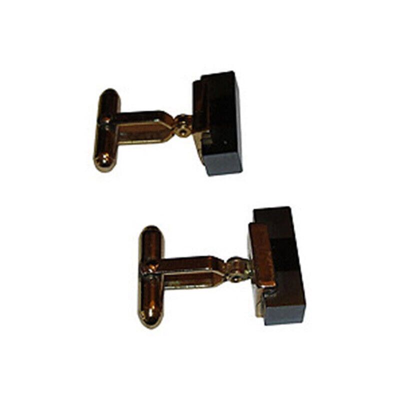 Dior Christian Dior Hematite Glass Cufflinks Size ONE SIZE - 3 Thumbnail