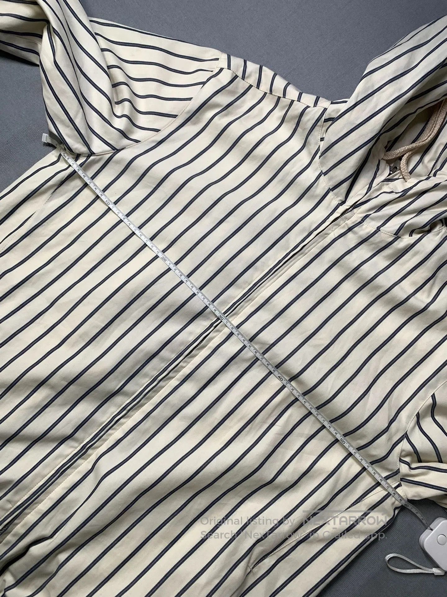 Sandro SANDRO French Stripe Hooded Jacket. Size US L / EU 52-54 / 3 - 7 Thumbnail