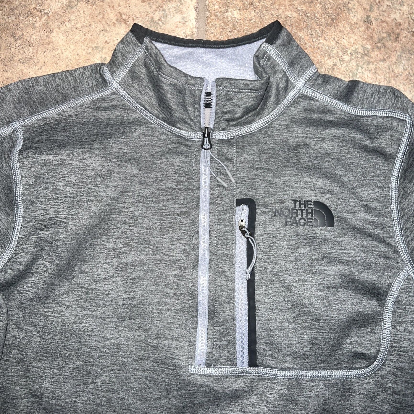 The North Face The North Face Gray Half Zip Pullover Mens Size S Size US S / EU 44-46 / 1 - 2 Thumbnail