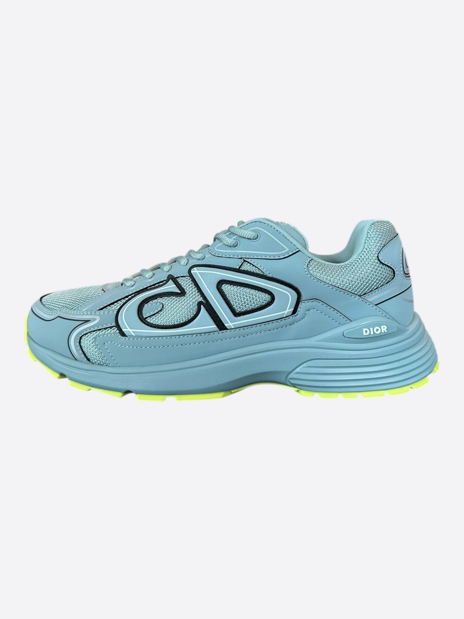 Dior Dior Blue & Yellow B30 Sneakers Size US 9 / EU 42 - 3 Thumbnail