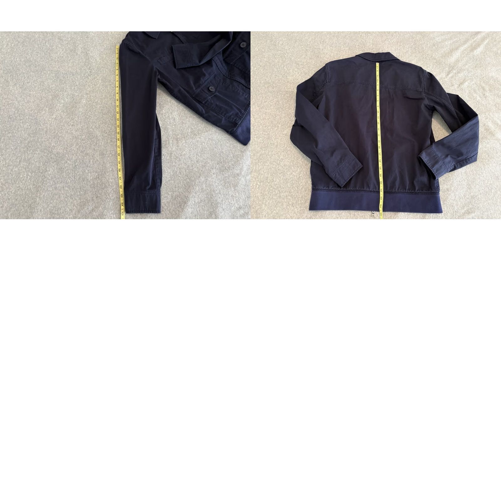 Orlebar Brown Orlebar Brown Jacket Navy Blue Full Zip 007 James Bond S Men Canvas Zip Navy Blue Small Size US S / EU 44-46 / 1 - 8 Thumbnail