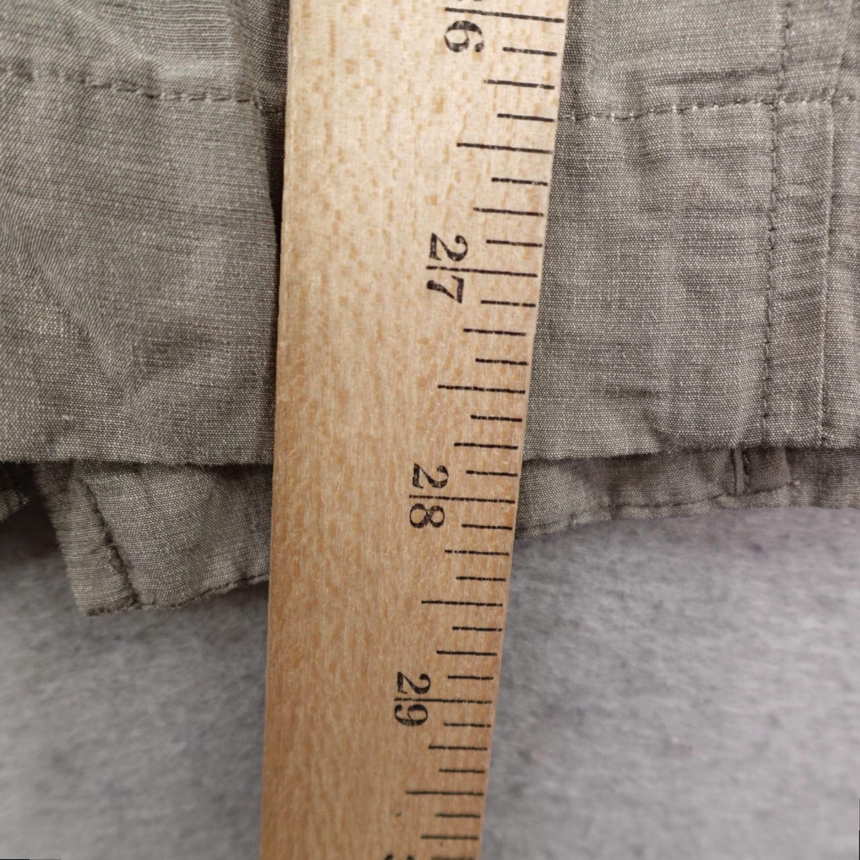 Eileen Fisher Eileen Fisher Jacket Womens M Gray Asymmetrical Full Zip Lightweight Collared Pockets Mid-Length Size M / US 6-8 / IT 42-44 - 7 Thumbnail