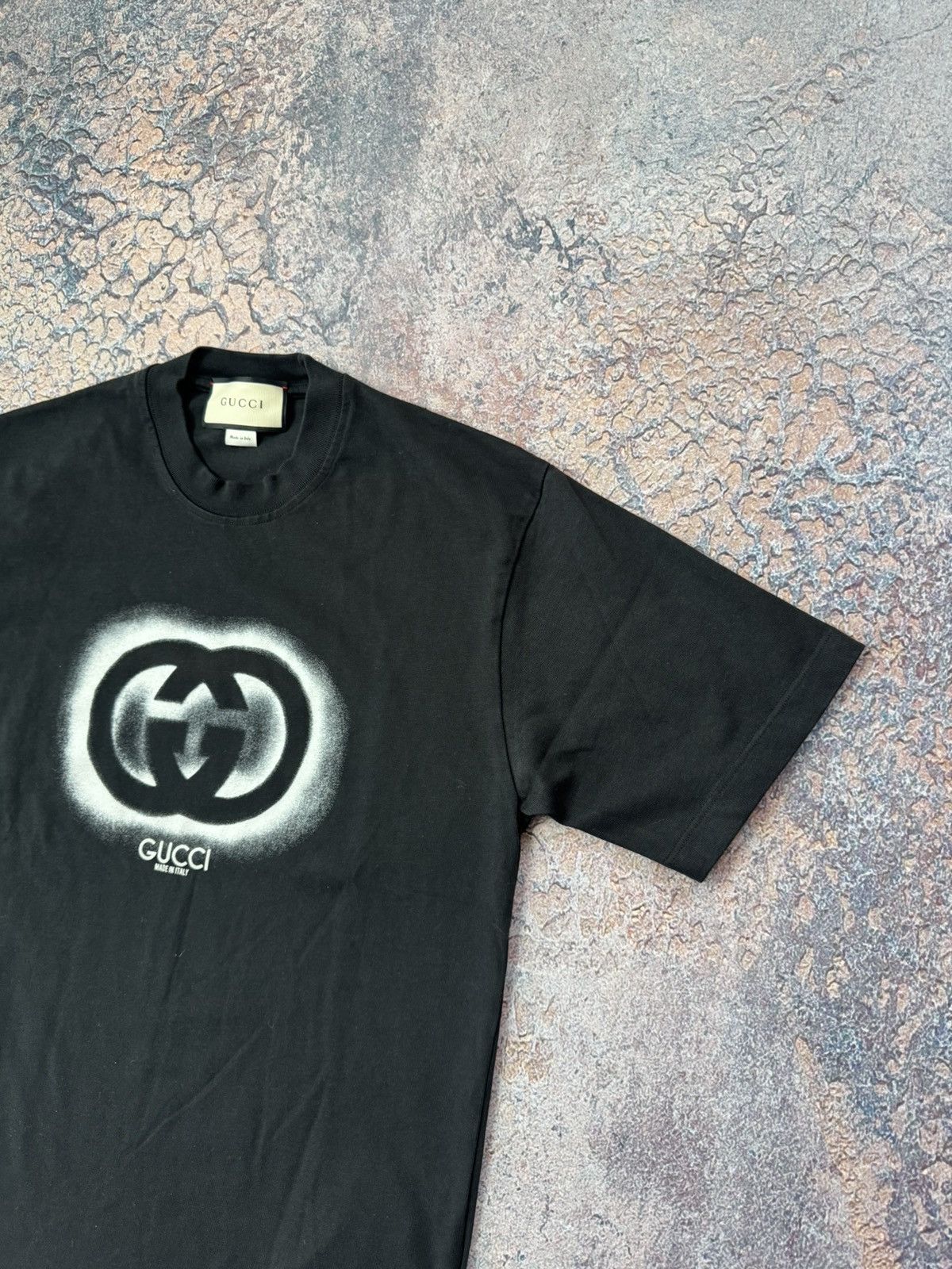 Gucci Gucci t shirt tee big logo y2k Size US S / EU 44-46 / 1 - 5 Thumbnail
