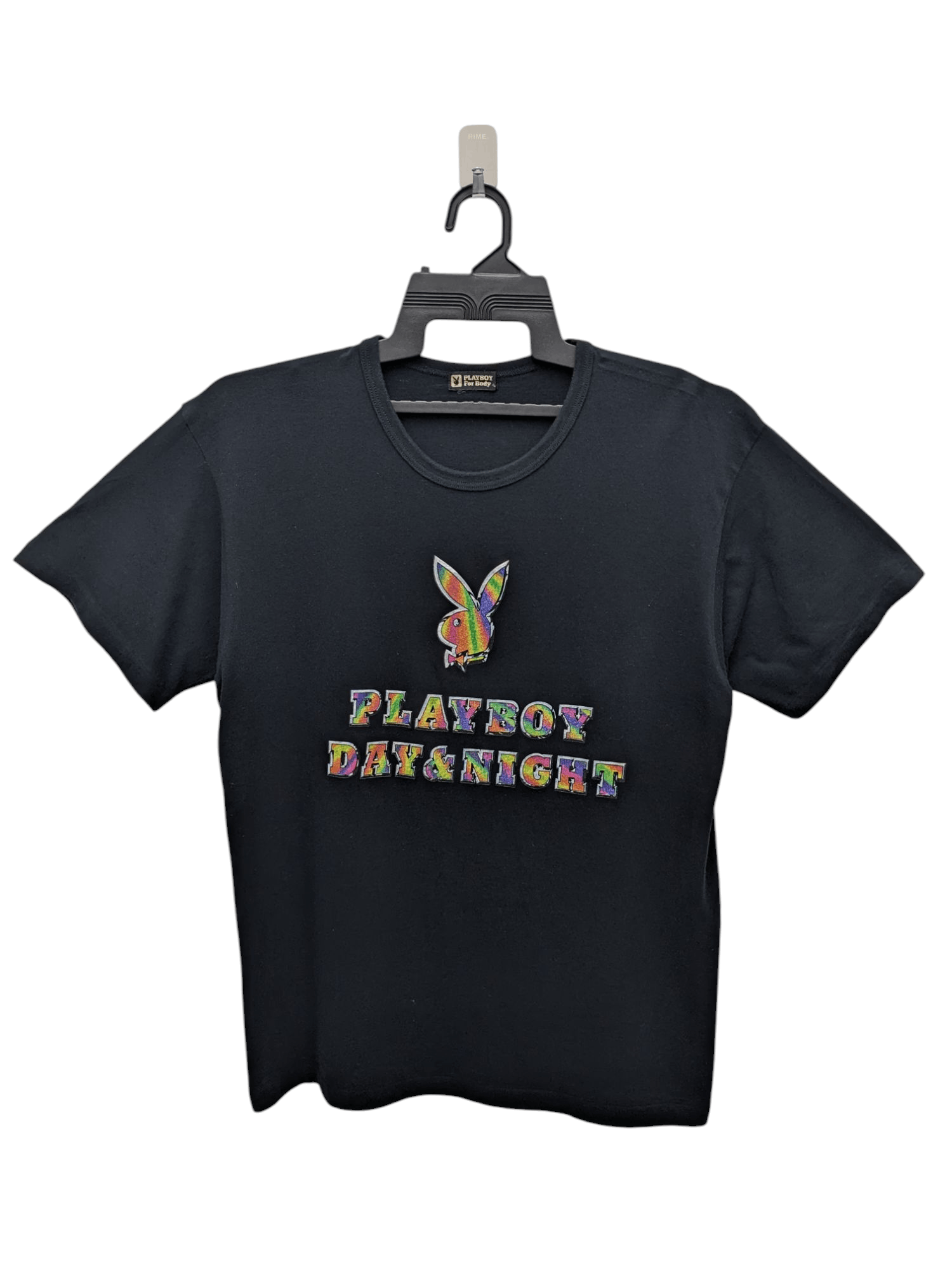 Playboy VINTAGE PLAYBOY DAY & NIGHT TSHIRT Size US L / EU 52-54 / 3 - 1 Thumbnail