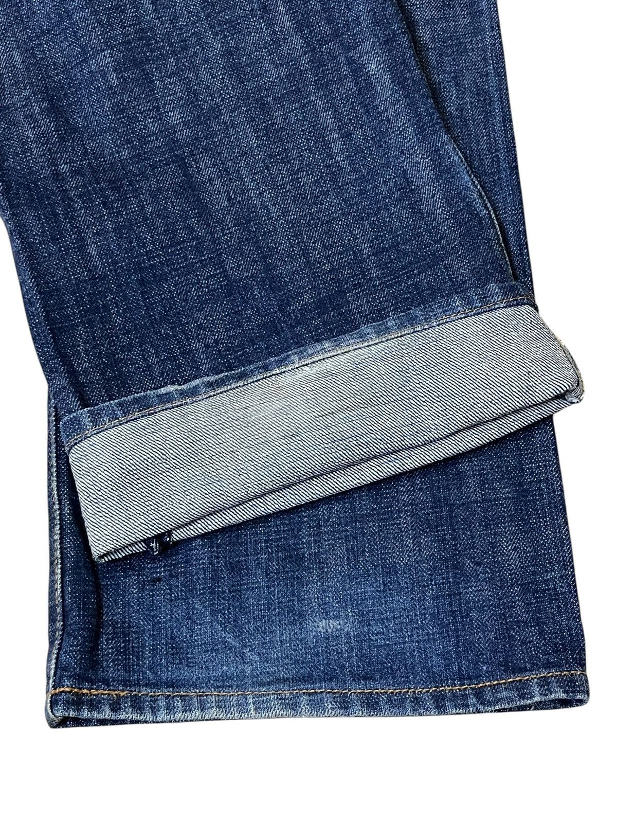 Japanese Brand SICK🔥JAPANESE BRAND CONCAVE ATTEMPT DOUBLE WAIST JEANS Size US 32 / EU 48 - 12 Thumbnail