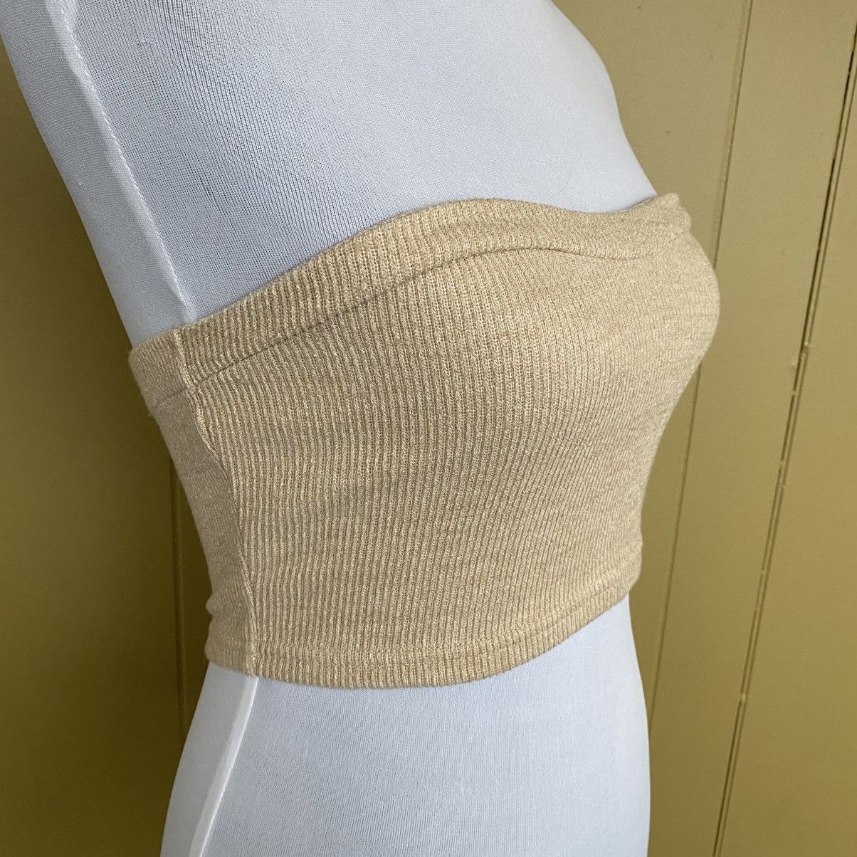 Other Women XS knit pull on shorts tan Size 26" / US 2 / IT 38 - 8 Thumbnail