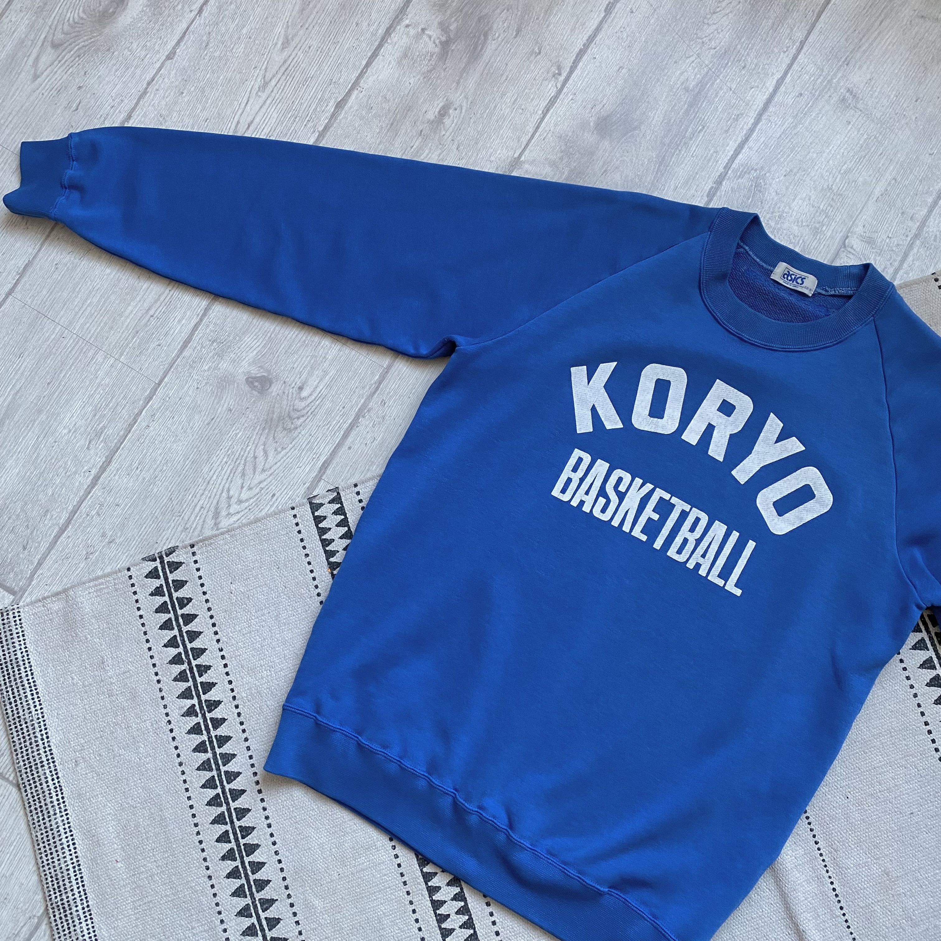 Asics Rare Vintage 80s Asics Basketball sweatshirt NBA sportswear Size US S / EU 44-46 / 1 - 10 Thumbnail