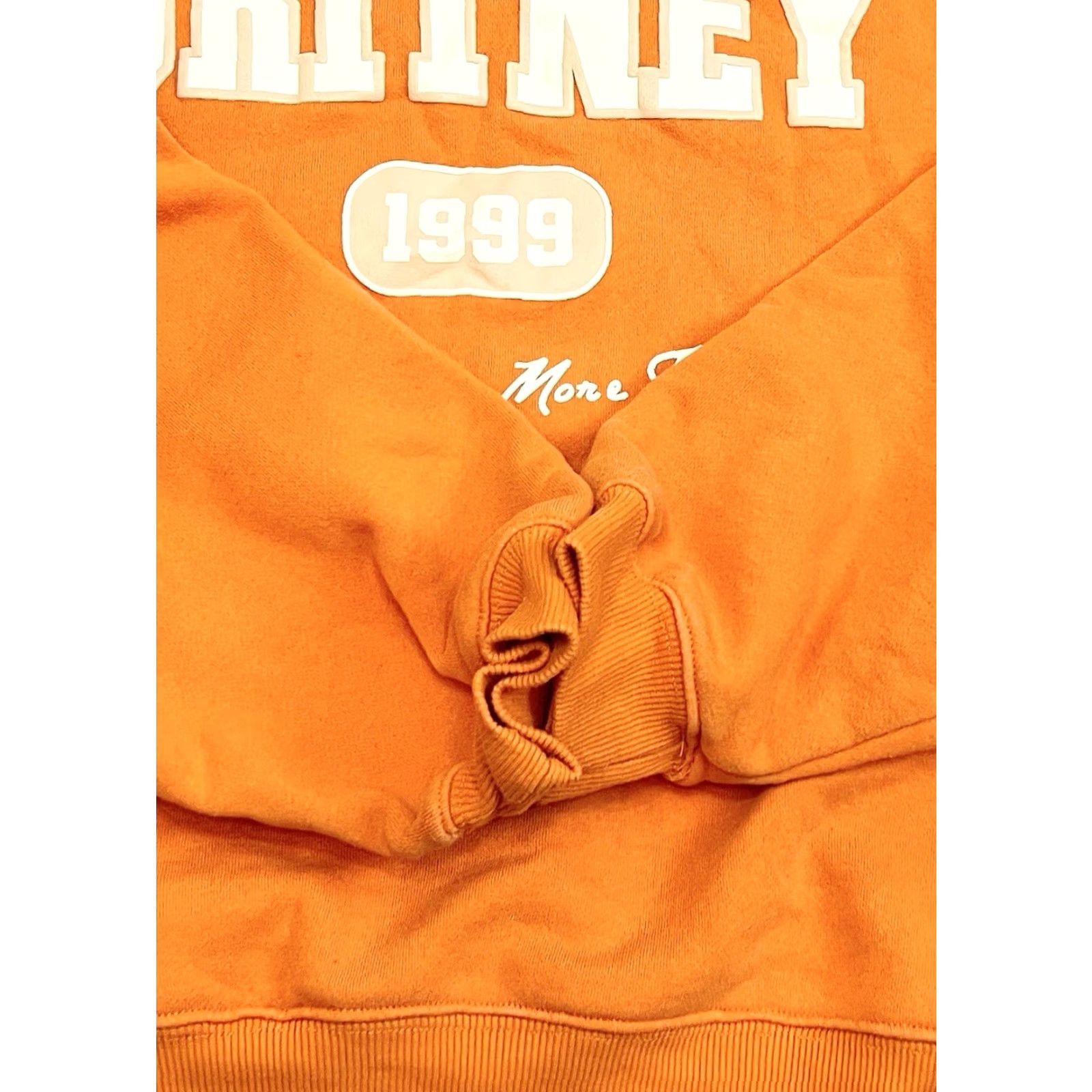 Cotton On Cotton On Sweatshirt Orange 90s Vintage Crewneck Pullover Womens M Oversized Casual Hoodie Size M / US 6-8 / IT 42-44 - 2 Thumbnail