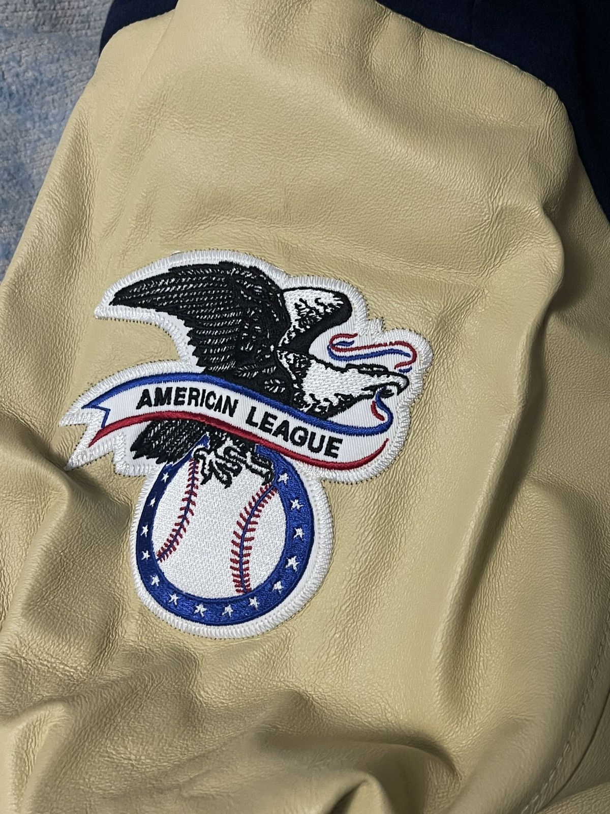 MLB Vintage New York Yankees Varsity Jacket Size US XL / EU 56 / 4 - 4 Thumbnail