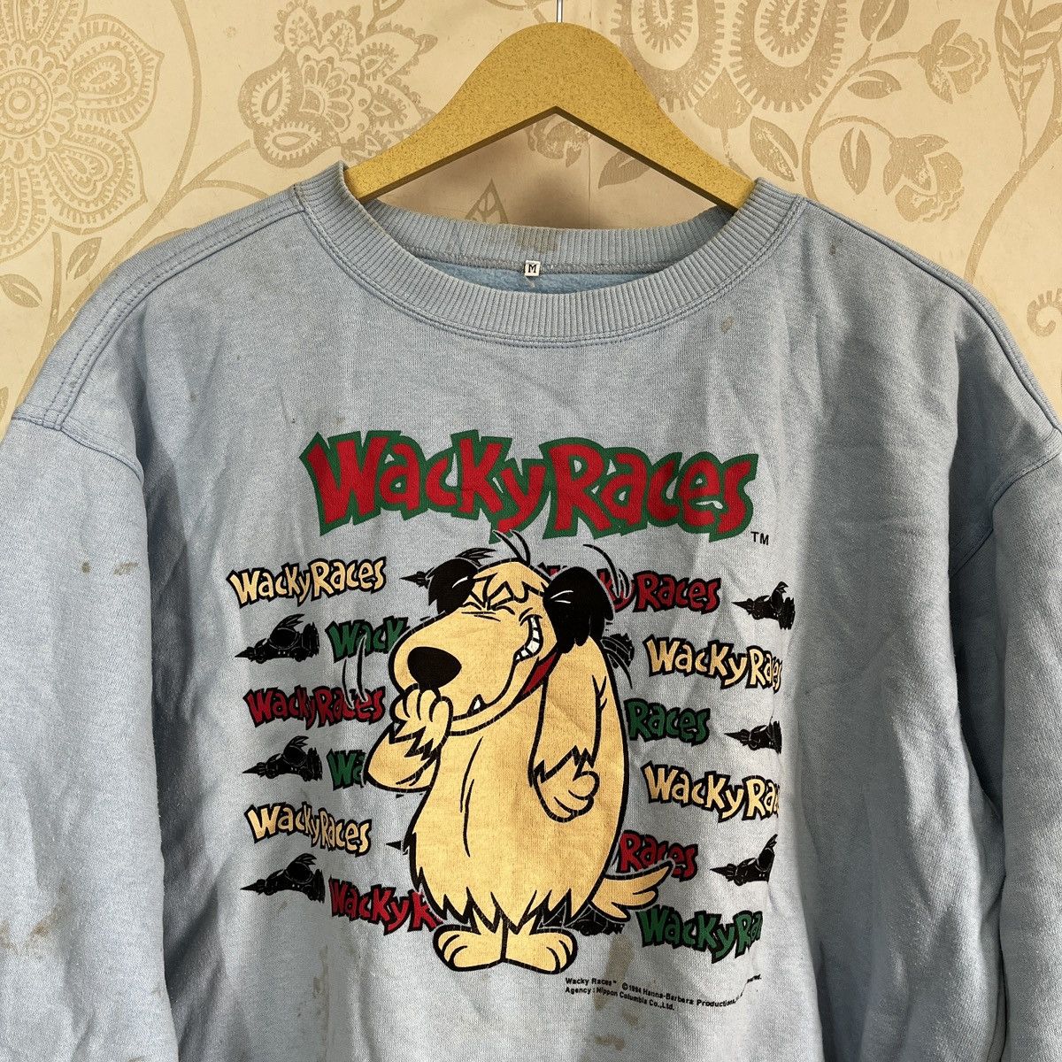 Cartoon Network × Vintage Hanna Barbera 1994 Wacky Races Cartoon Network Sweater Size US M / EU 48-50 / 2 - 19 Thumbnail