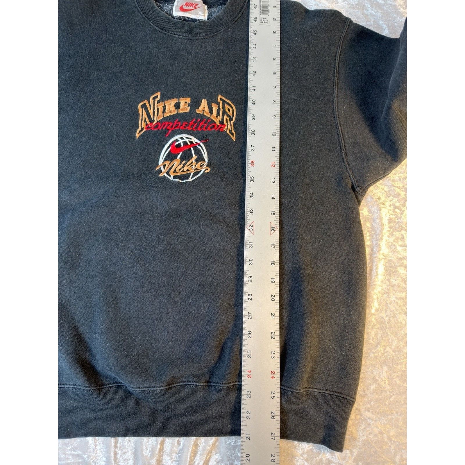 Nike Vintage 80s Nike Air Sweatshirt XL Made USA Embroidered Size US XL / EU 56 / 4 - 7 Thumbnail