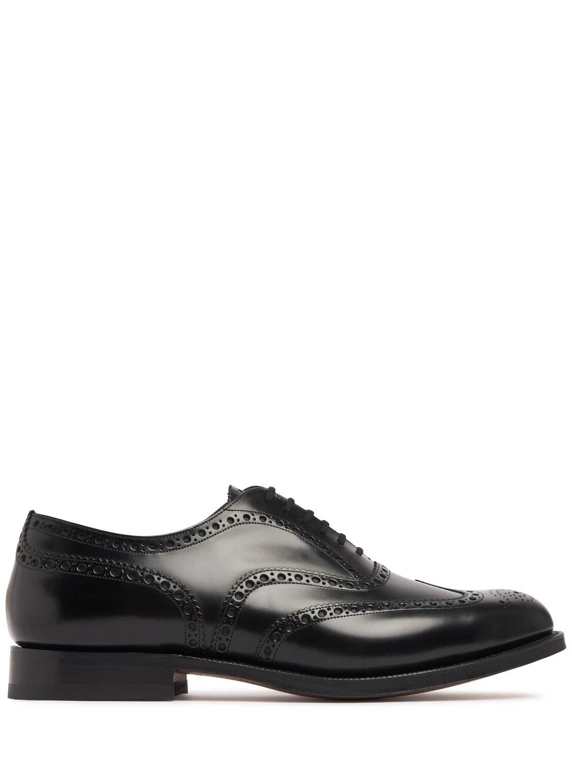 Church's Burwood Black Leather Derby Shoes New/Authentic