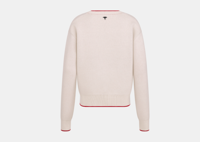 Dior o1w1db10326 514S55 Embroidered Sweater in Multicolor Size XS / US 0-2 / IT 36-38 - 2 Thumbnail